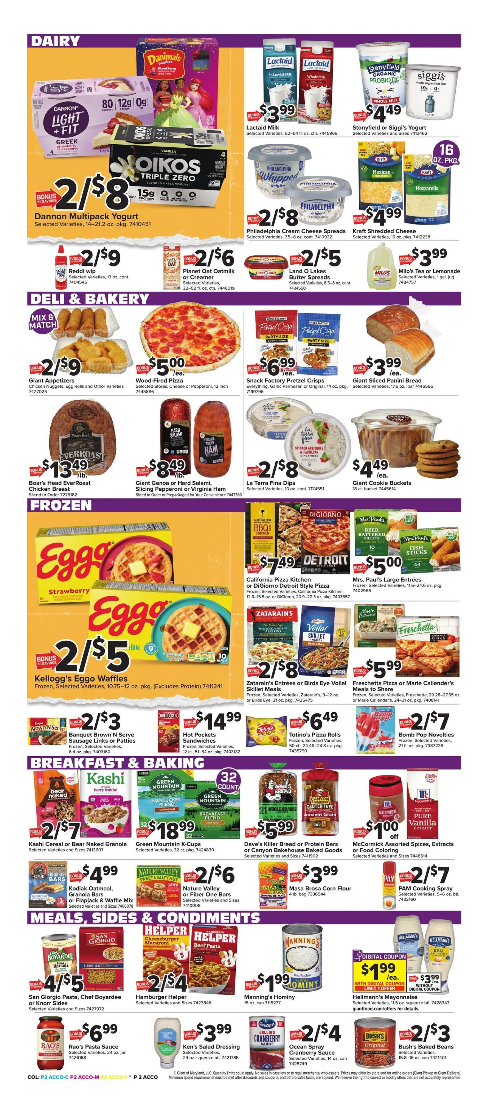 Weekly ad Giant Food SalesGiant Food  from October 31 to November 6 2025 - Page 3
