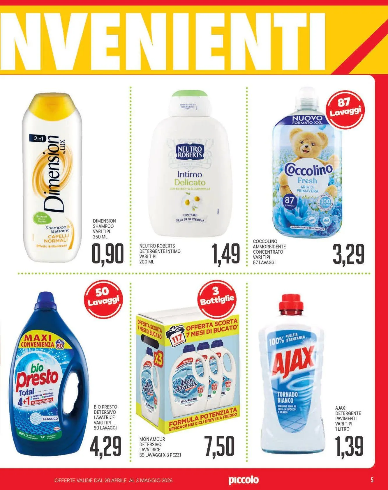 Volantini Piccolo da 20 aprile a 3 maggio di 2026 - Pagina del volantino 5