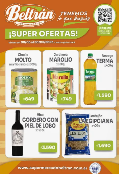Ofertas de Beltrán Supermercado Ofertas 8 de mayo al 20 de mayo 2025 - Página 4 del catálogo