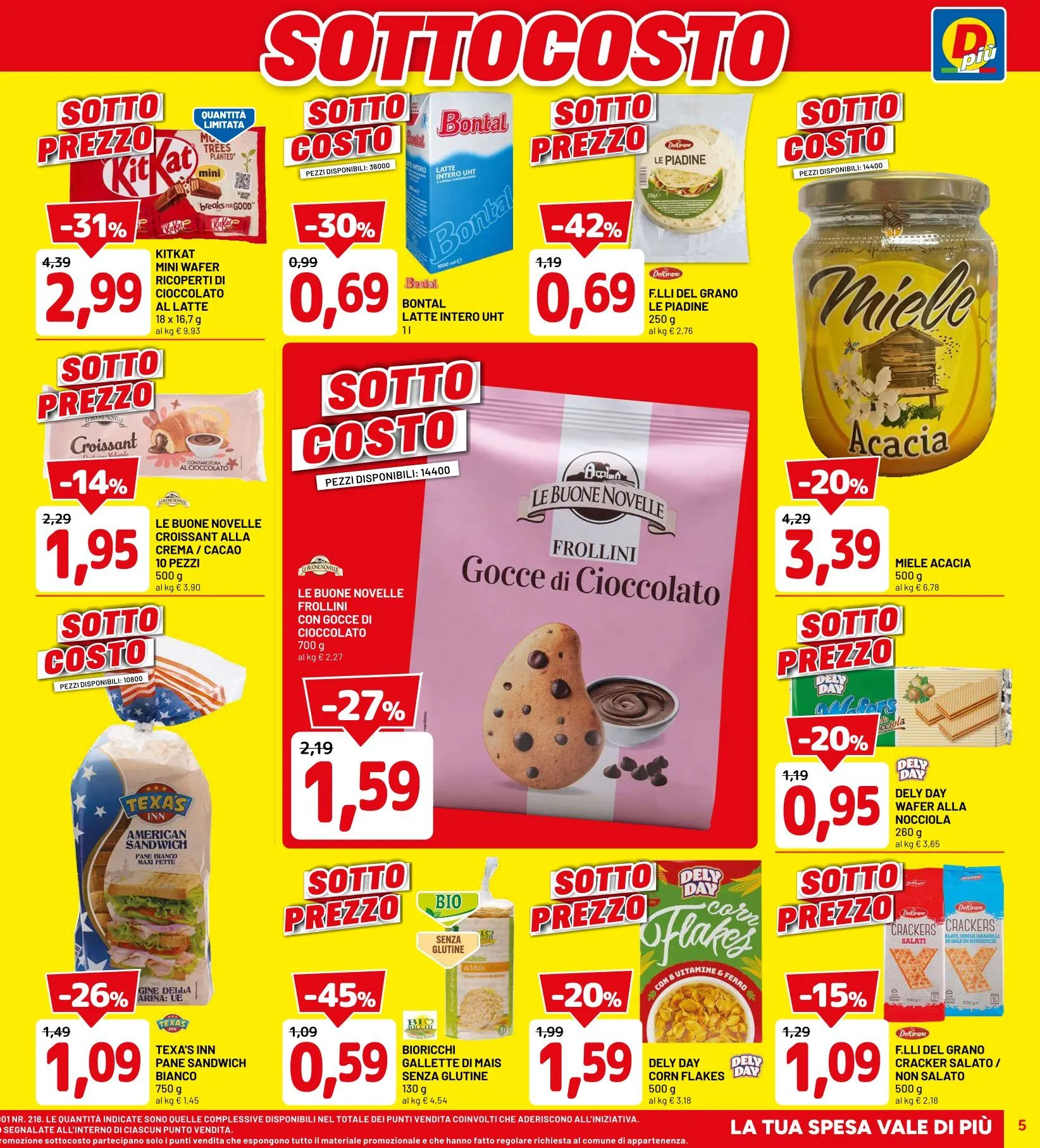 Volantini D Più da 9 aprile a 18 aprile di 2026 - Pagina del volantino 5