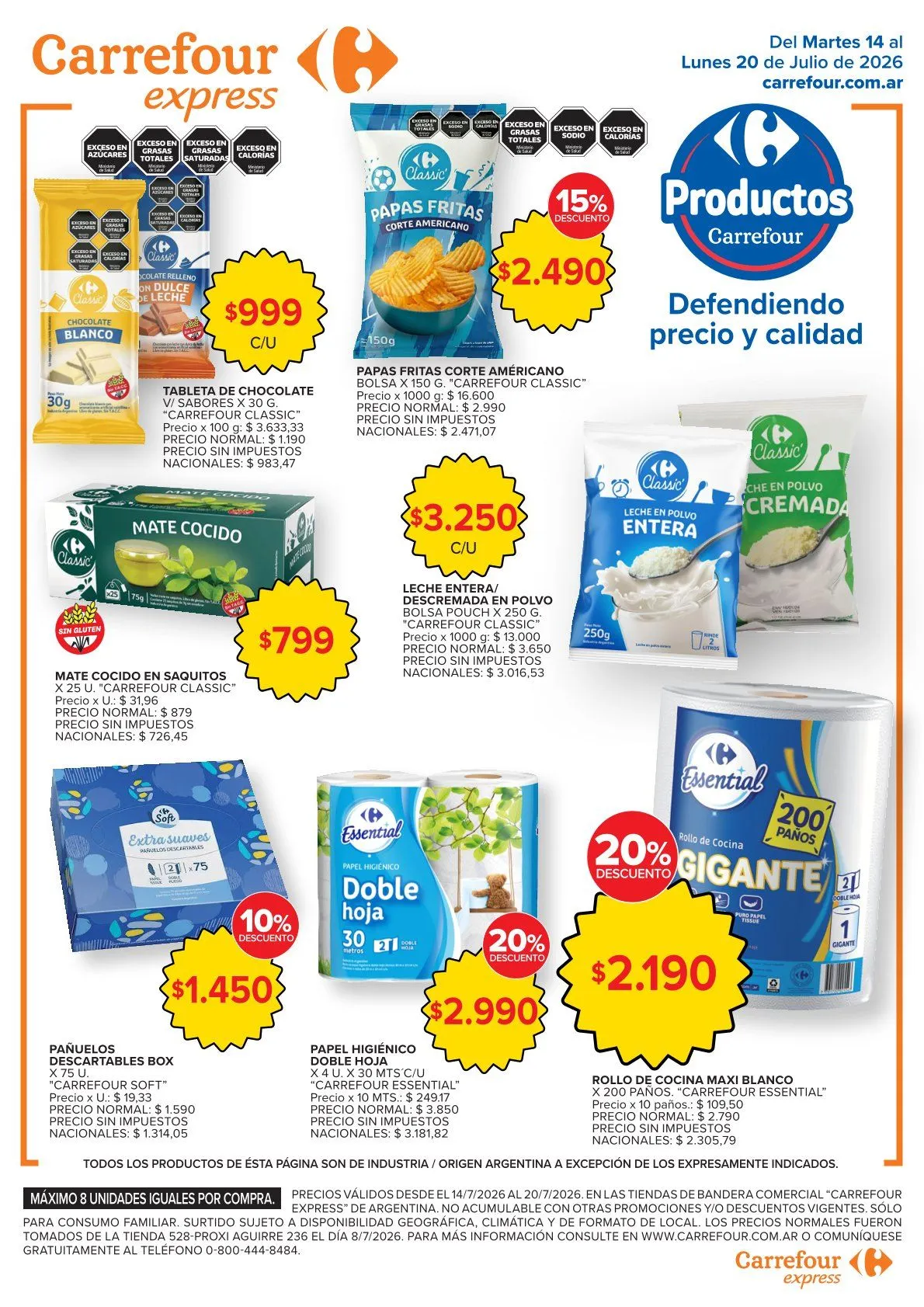 Ofertas de Carrefour Express Ofertas 14 de julio al 20 de julio 2026 - Página 5 del catálogo