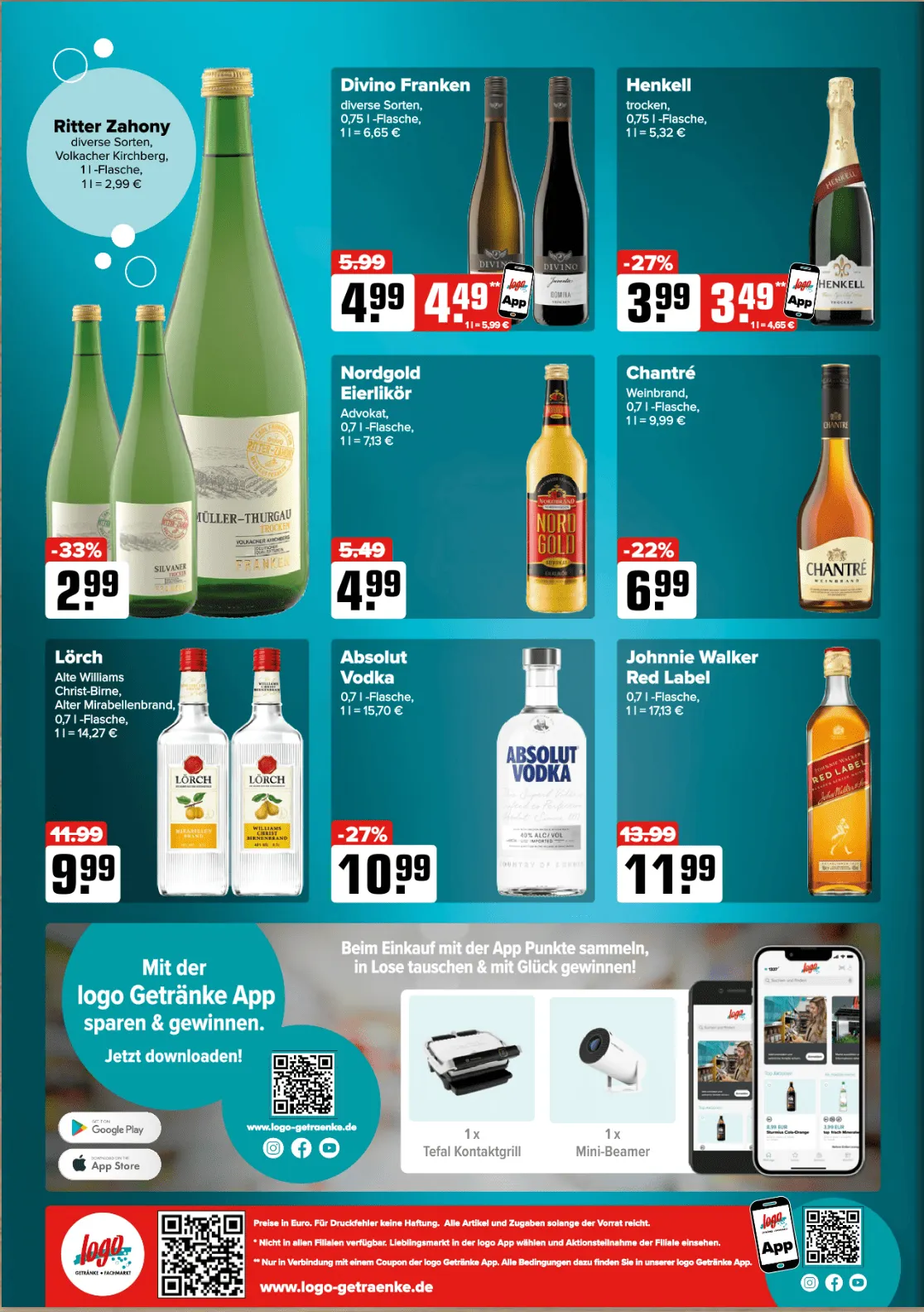 Logo Getränkemarkt rabatte von 9. März bis 14. März 2026 - Prospekt seite 4