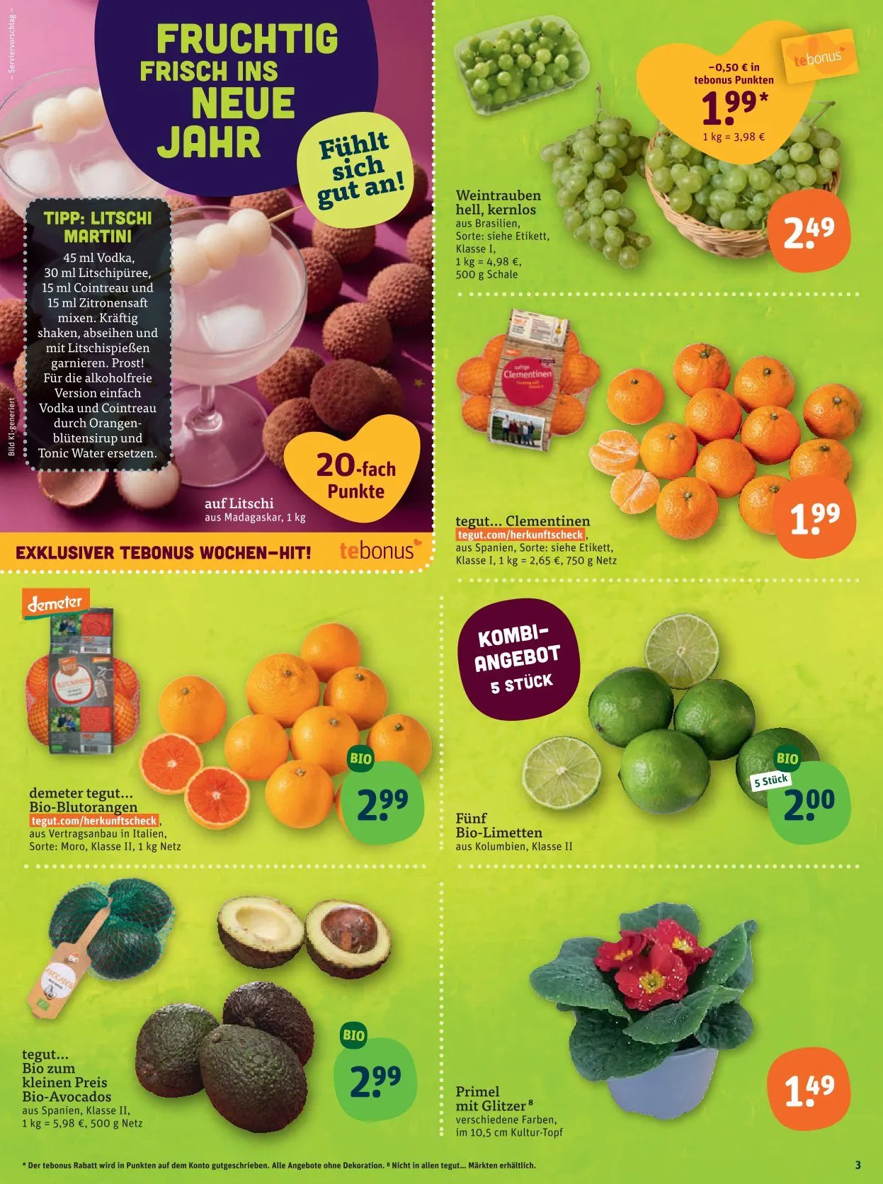tegut... Angebote von 29. Dezember bis 3. Januar 2026 - Prospekt seite 5