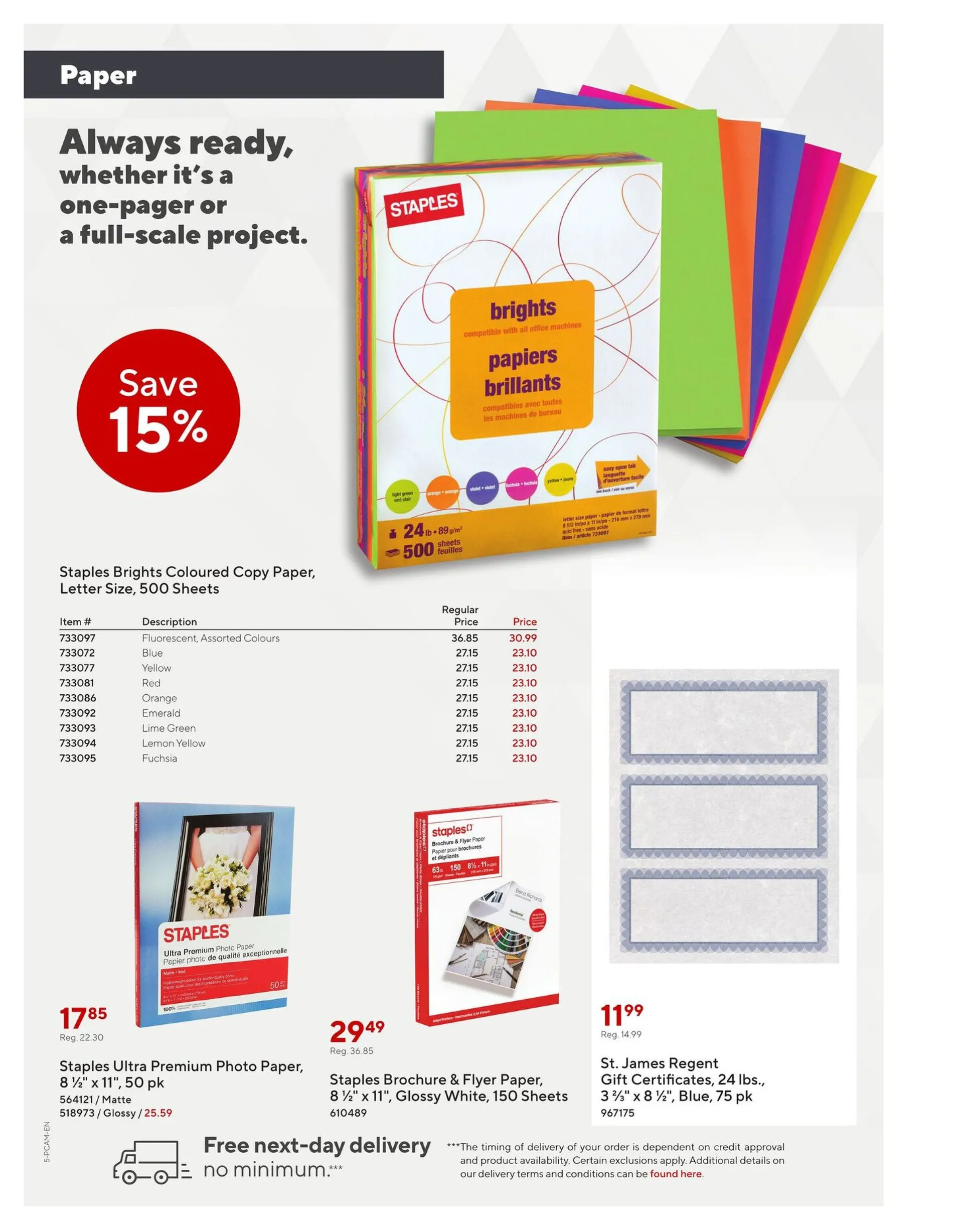 Staples Sales from December 5 to December 18 2025 - flyer page 5