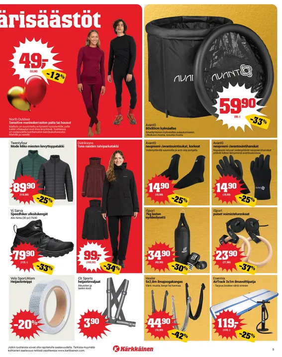 Kaupan Kärkkäinen tarjoukset voimassa alkaen 22. lokakuuta - 4. marraskuuta 2025 - Tarjouslehti sivu 5
