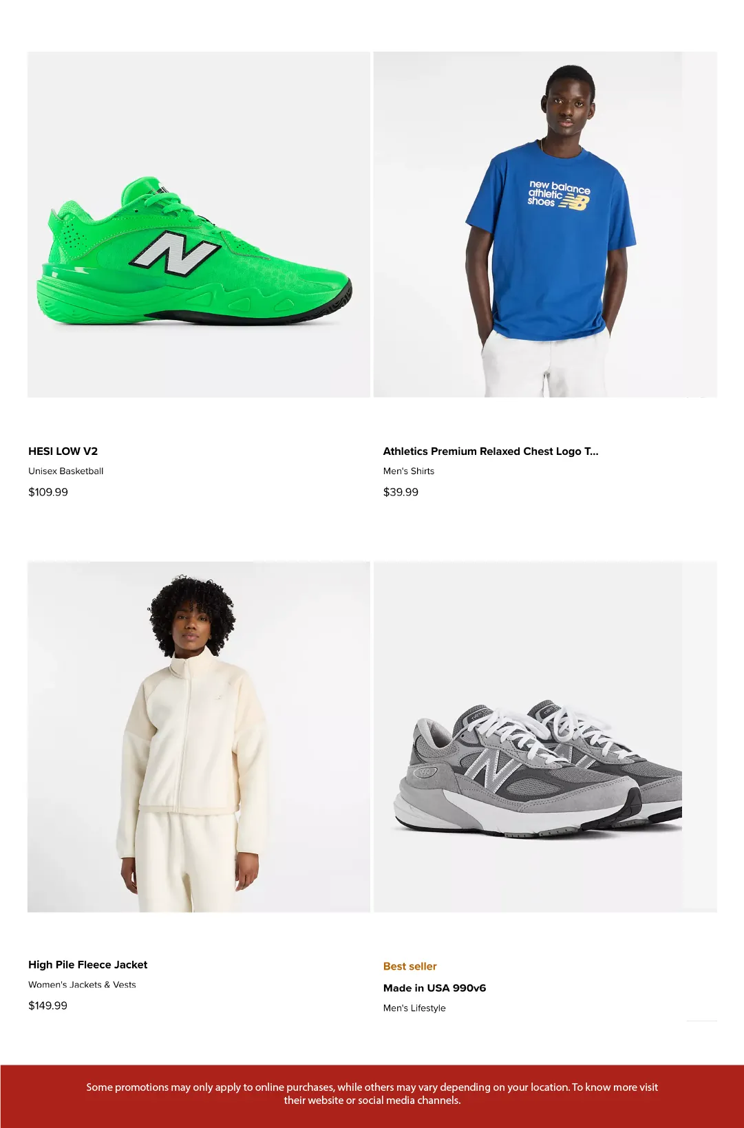 Weekly ad New Balance Sales from December 9 to December 22 2025 - Page 4