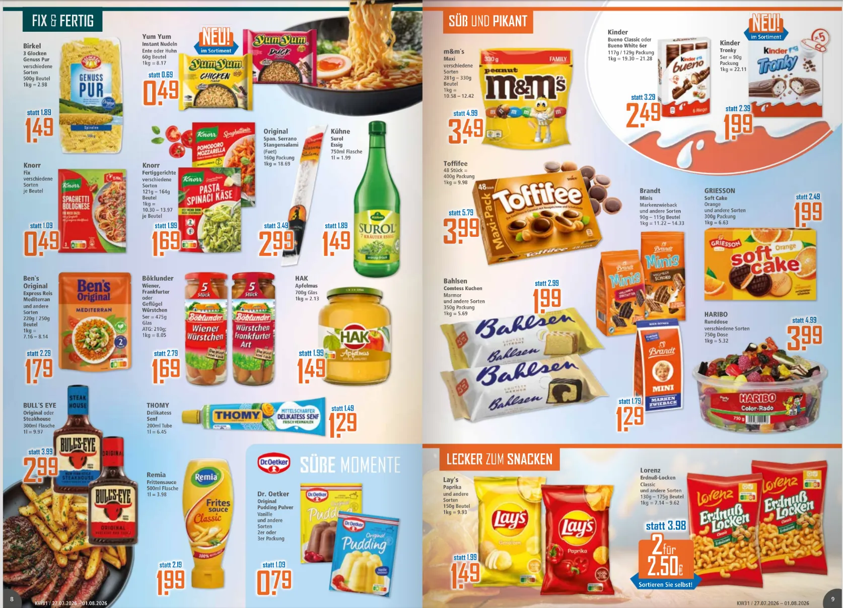 Klaas und Kock Sales von 27. Juli bis 1. August 2026 - Prospekt seite 5