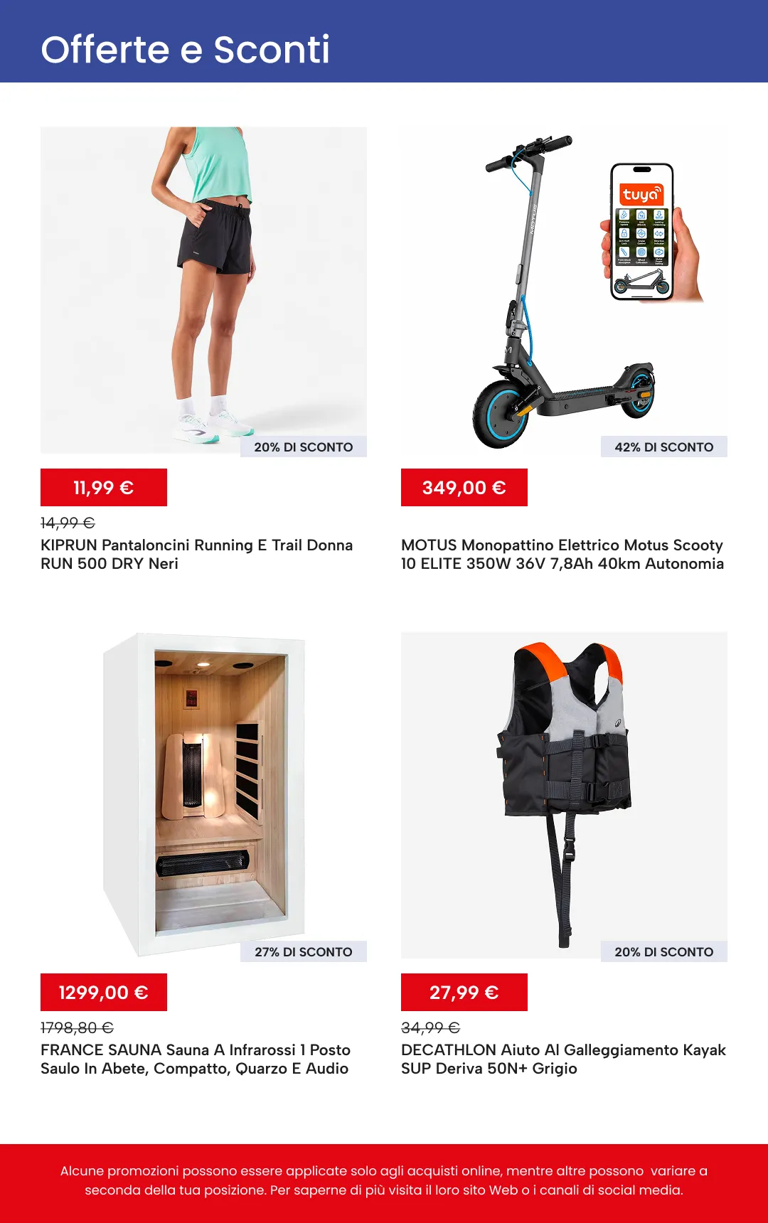  Decathlon Volantino da 29 giugno a 13 luglio di 2026 - Pagina del volantino 5