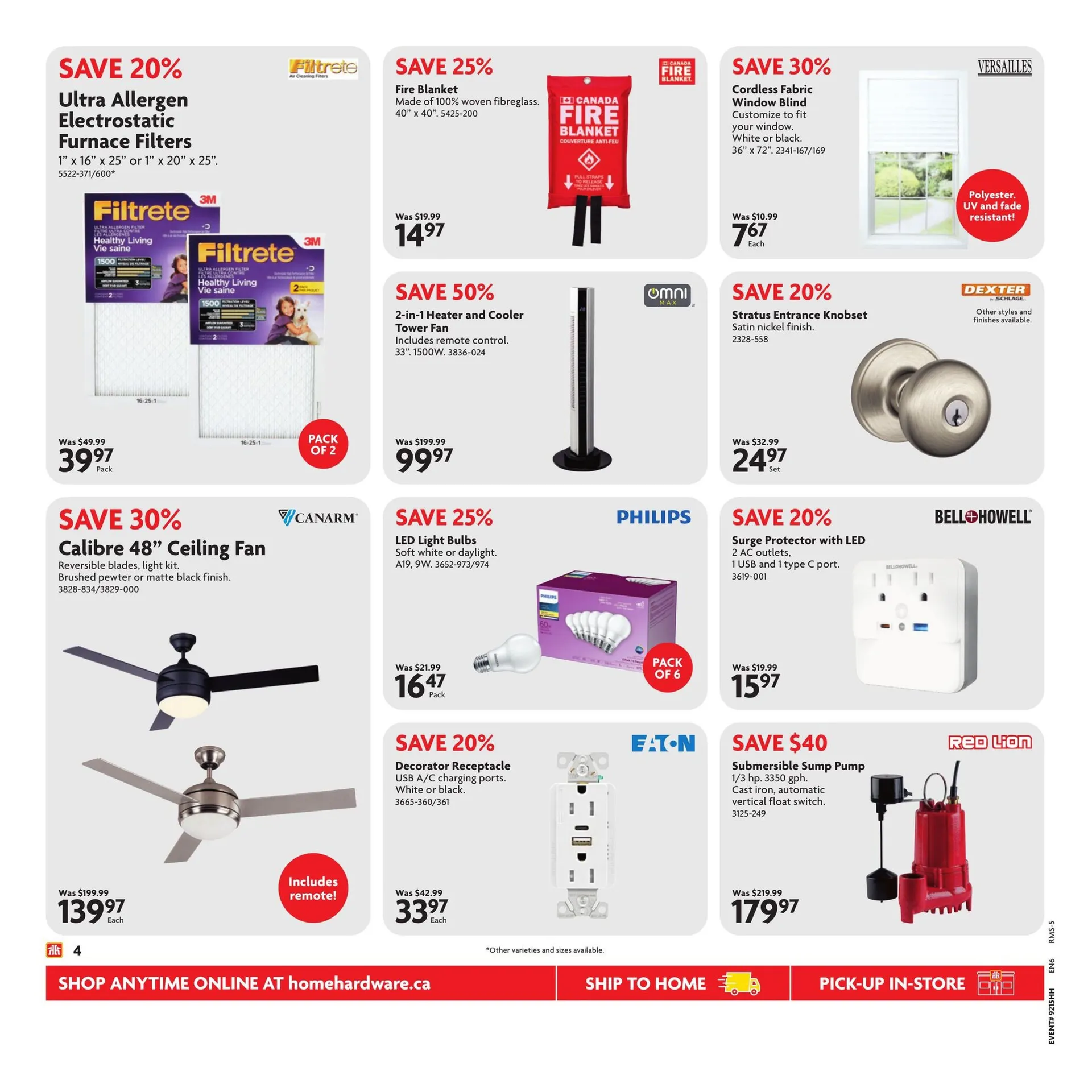 Home Hardware Sales from April 9 to April 22 2026 - flyer page 5