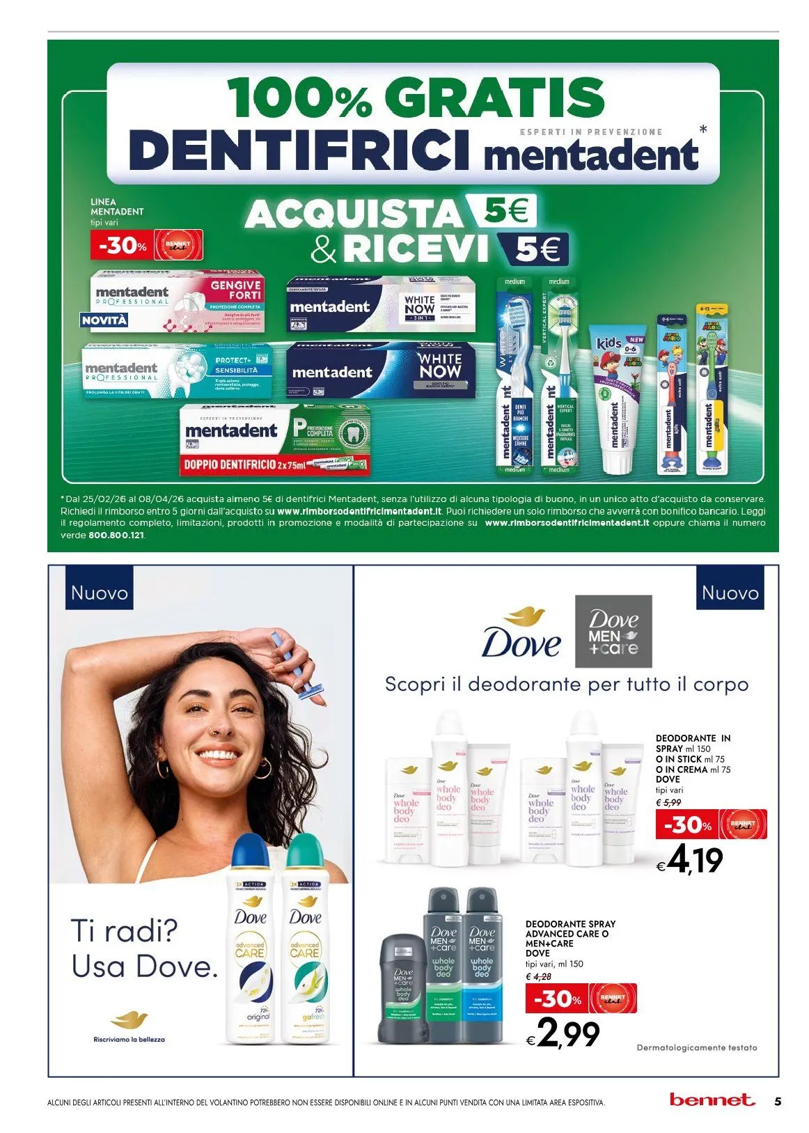 Volantini bennet da 12 marzo a 22 marzo di 2026 - Pagina del volantino 5