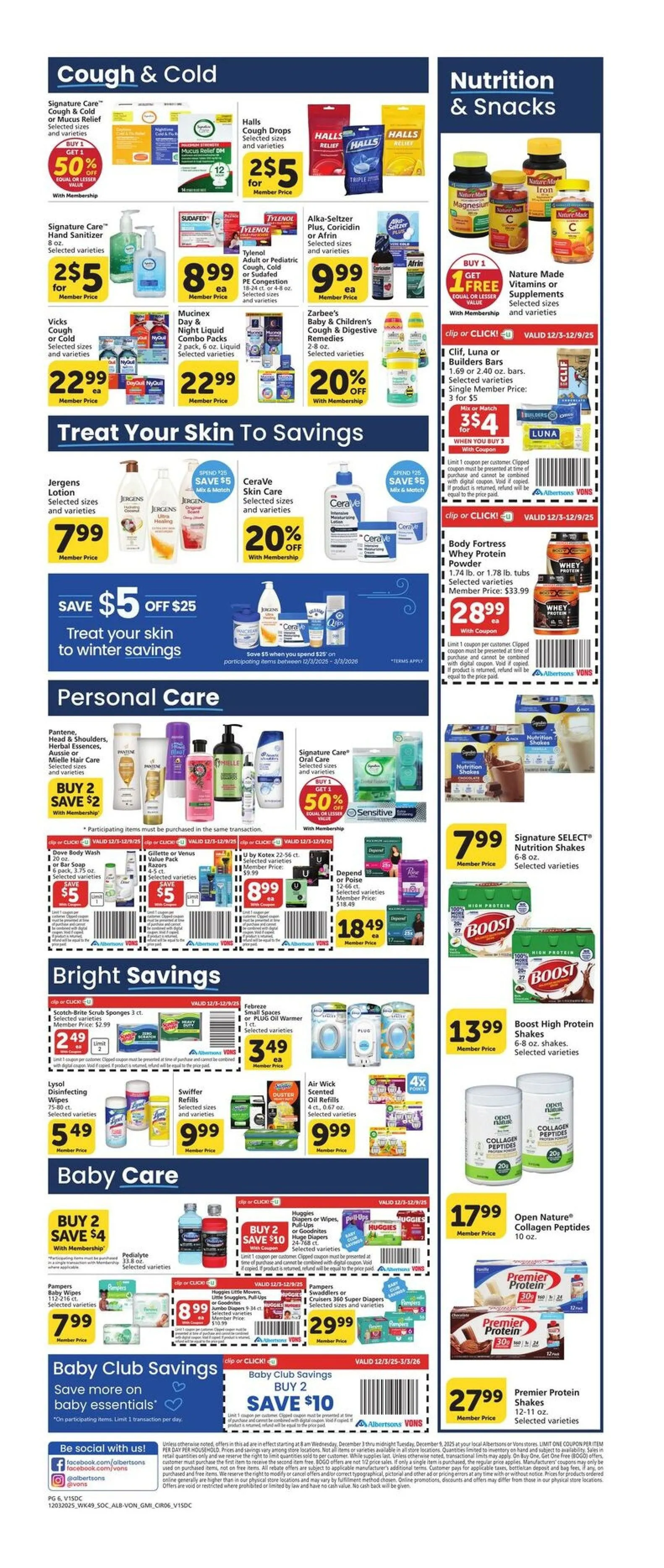 Weekly ad Vons Sales from December 5 to December 11 2025 - Page 5