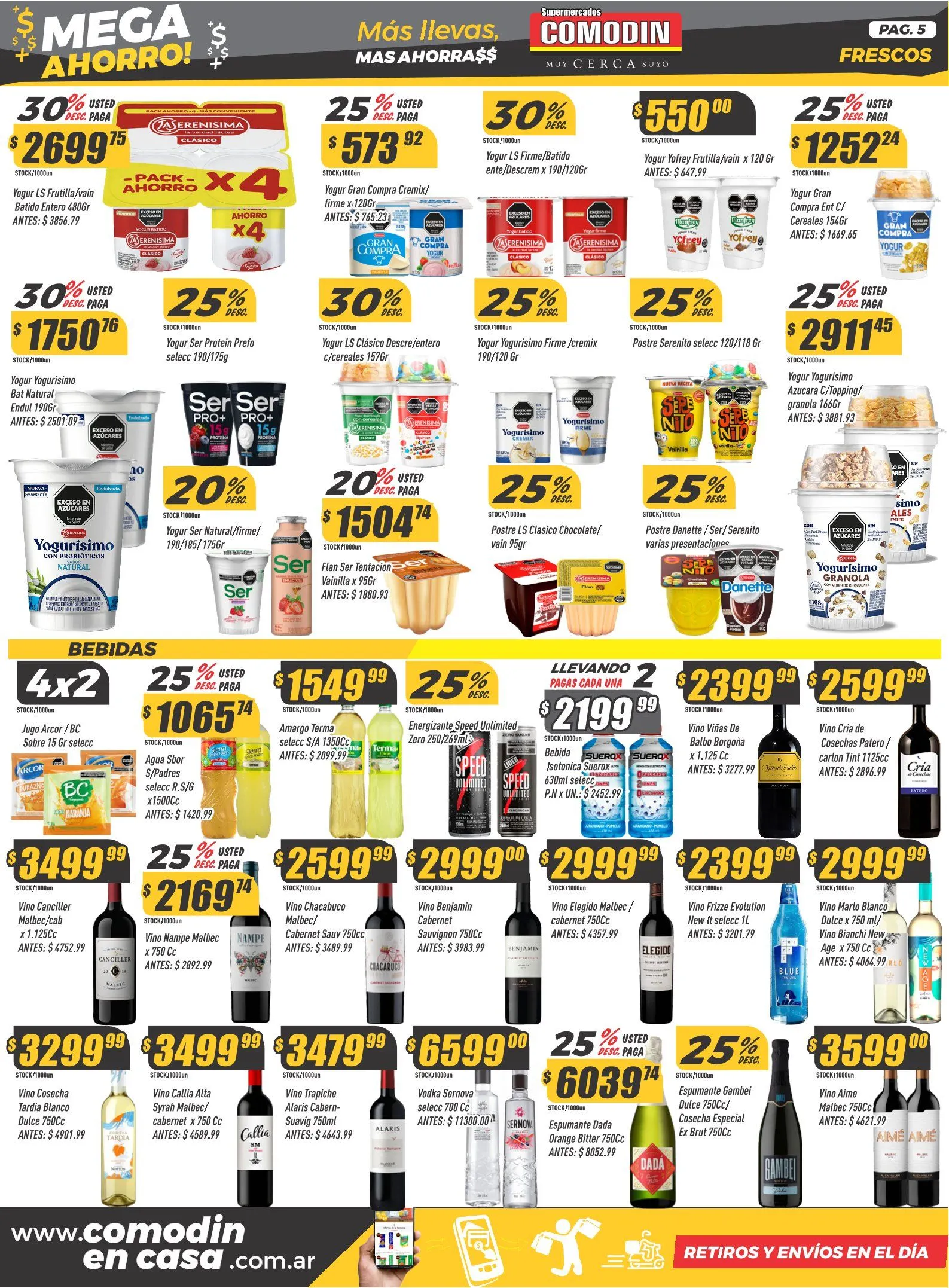 Ofertas de Ofertas Supermercados Comodín 3 de julio al 10 de julio 2025 - Página 5 del catálogo