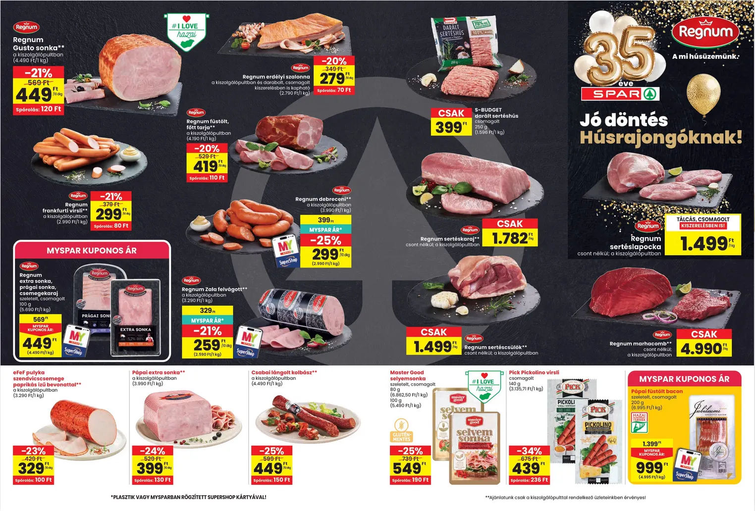 Katalógus SPAR Legfrissebb Ajánlatai április 16.-tól április 22.-ig 2026. - Oldal 5