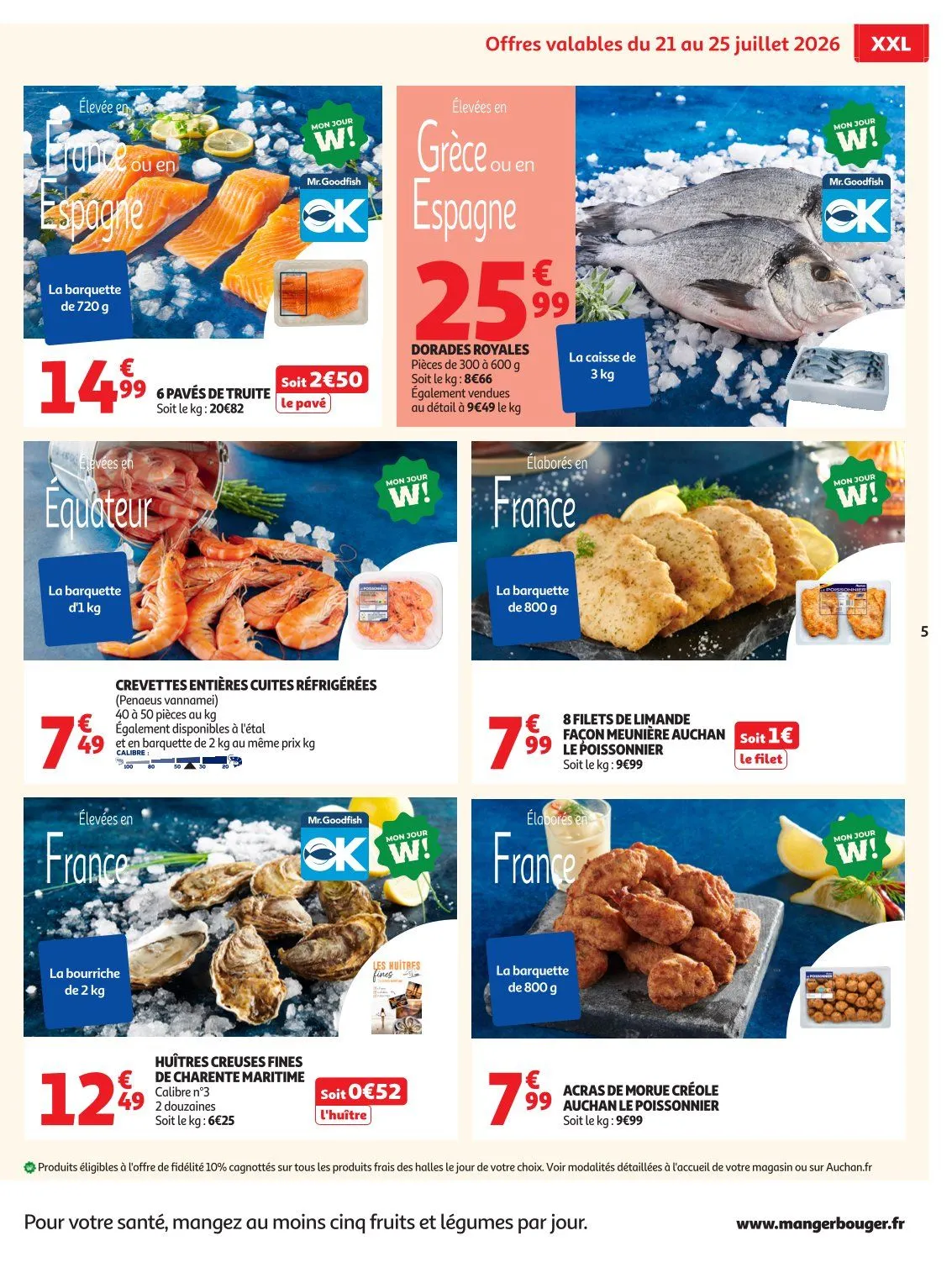 Catalogues Auchan du 21 juillet au 2 août 2026 - Catalogue page 5