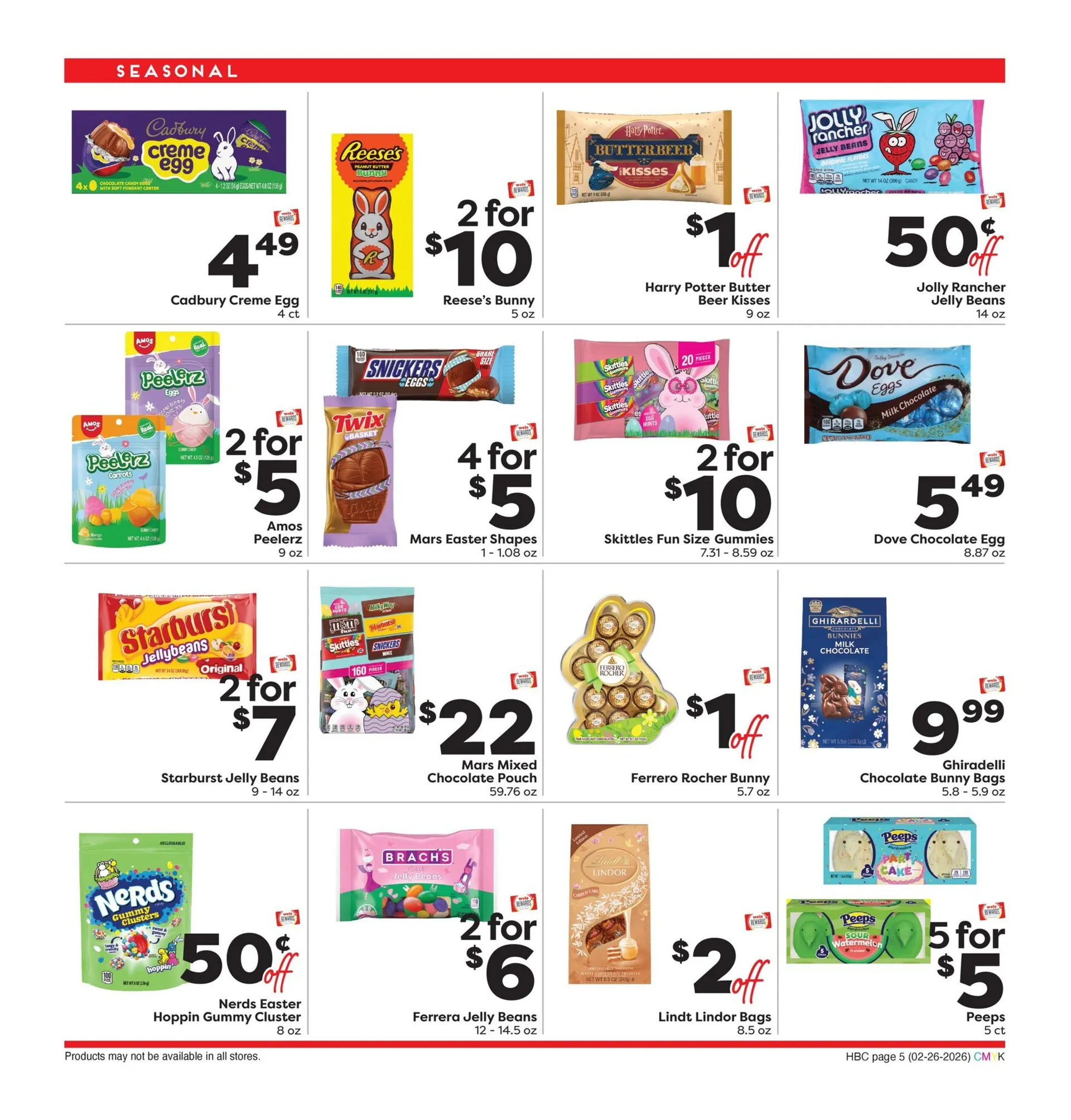 Weekly ad Weis Sales from February 25 to March 26 2026 - Page 5