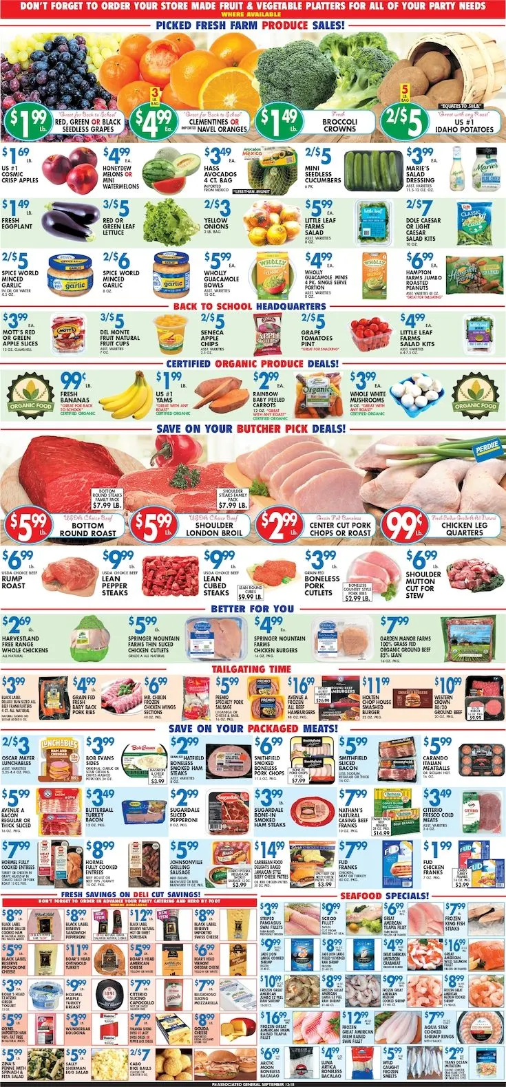 Weekly promotion Associated Supermarkets Sales spanning from September 12 to September 18 2025 - Page 4 for Catalogue 365