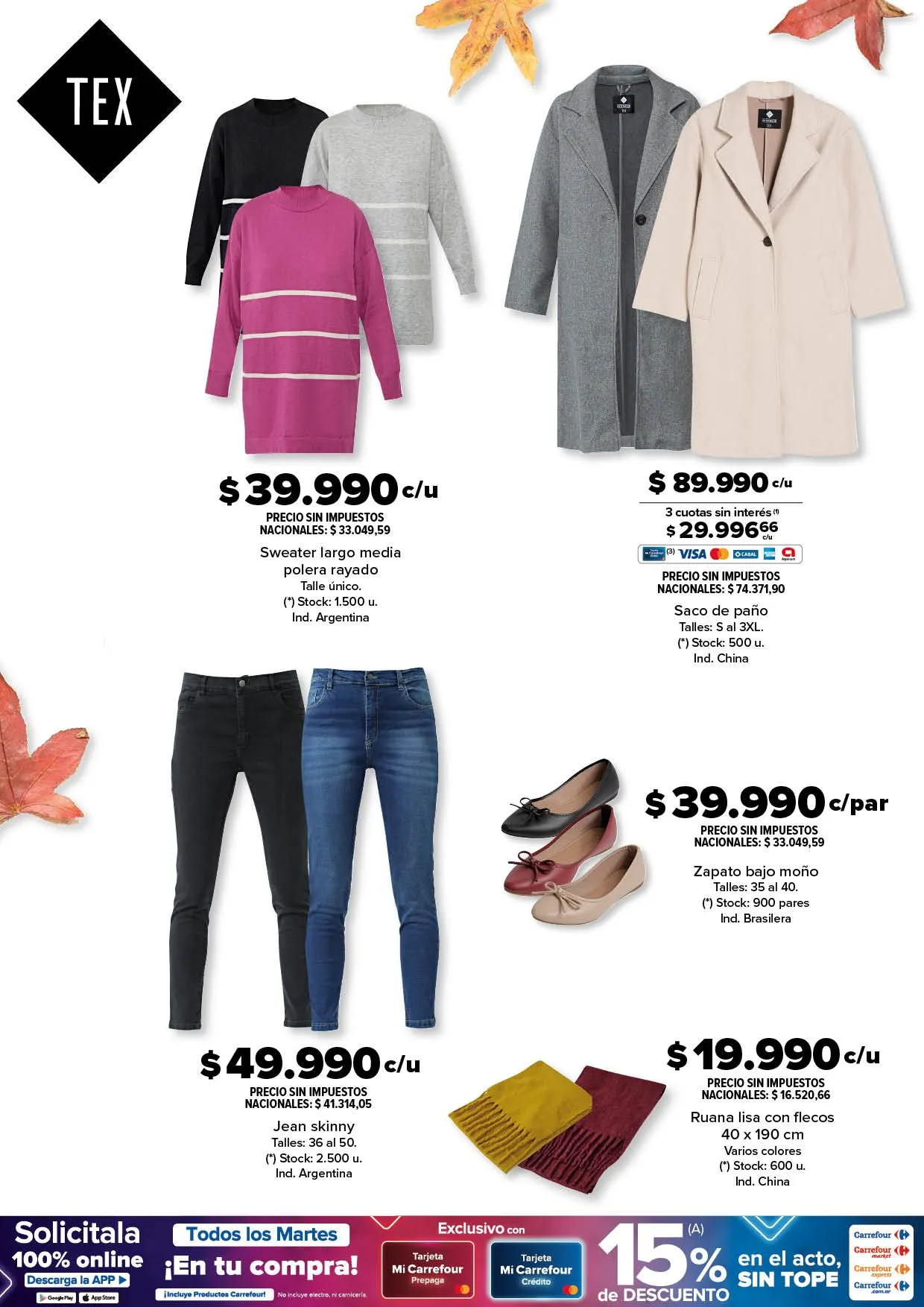 Ofertas de Carrefour TEX 22 de mayo al 3 de junio 2025 - Página 4 del catálogo