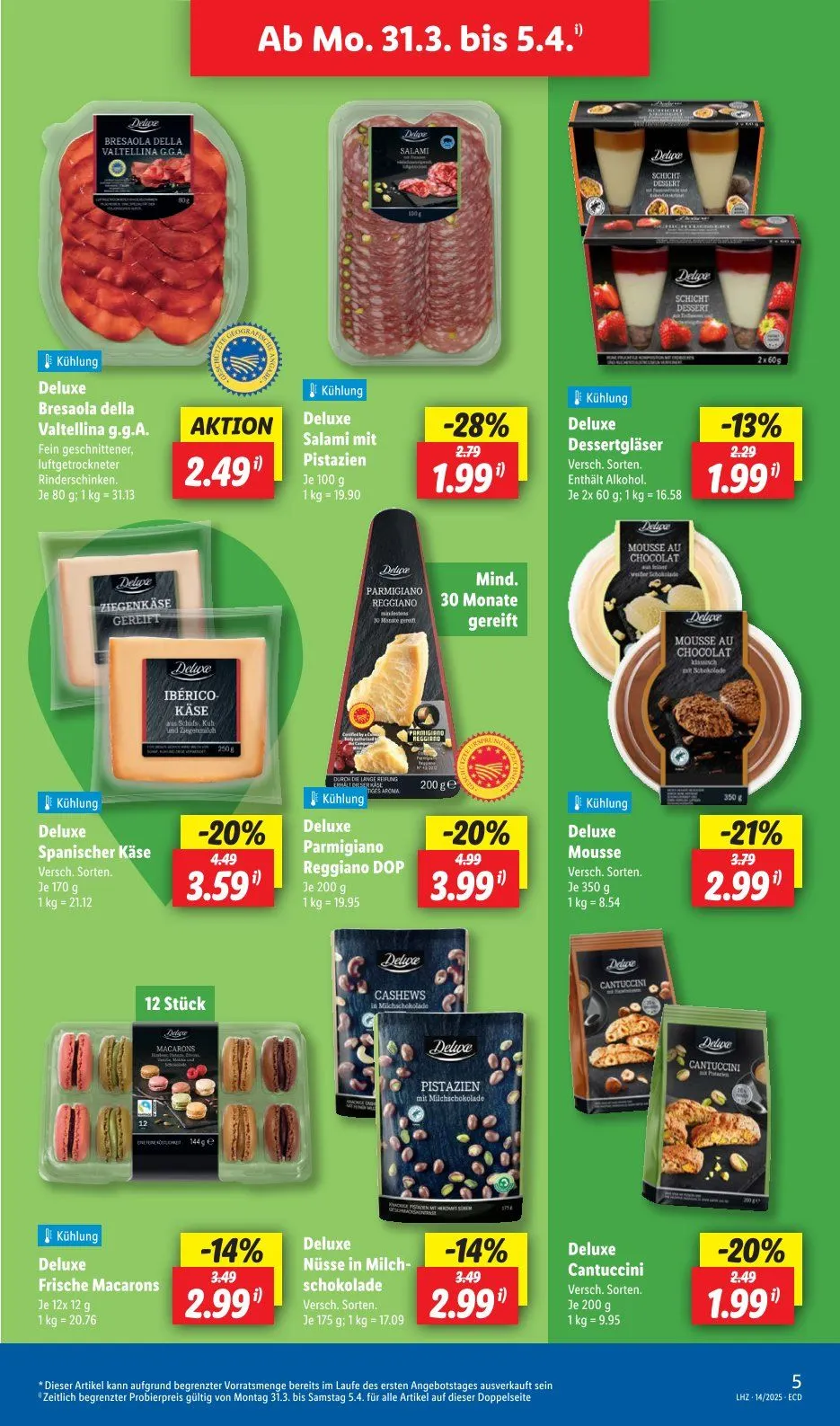 Lidl Prospekt von 31. März bis 15. April 2025 - Prospekt seite 5