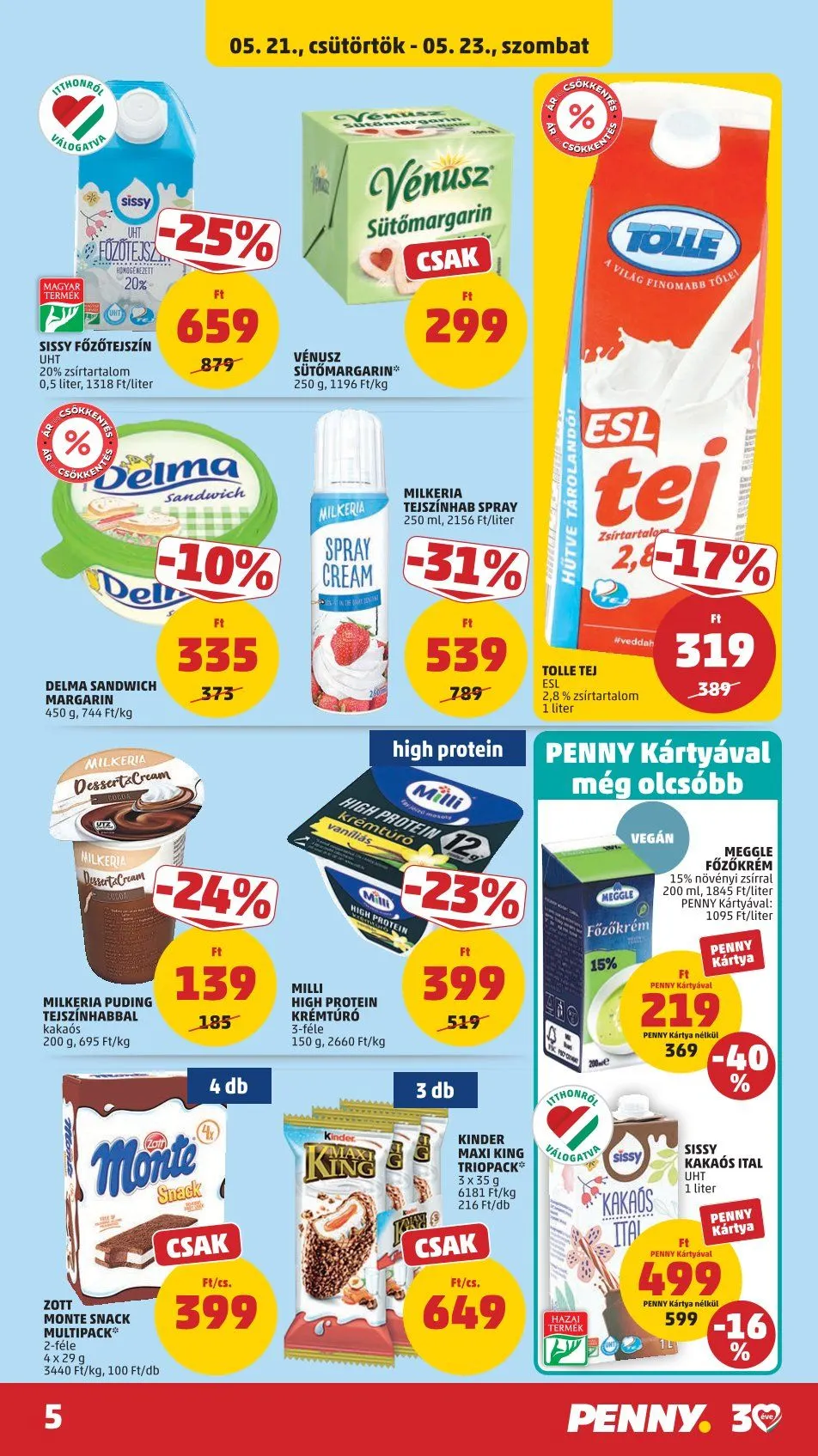Katalógus  Penny Market legfrissebb ajánlatai május 21.-tól május 27.-ig 2026. - Oldal 5