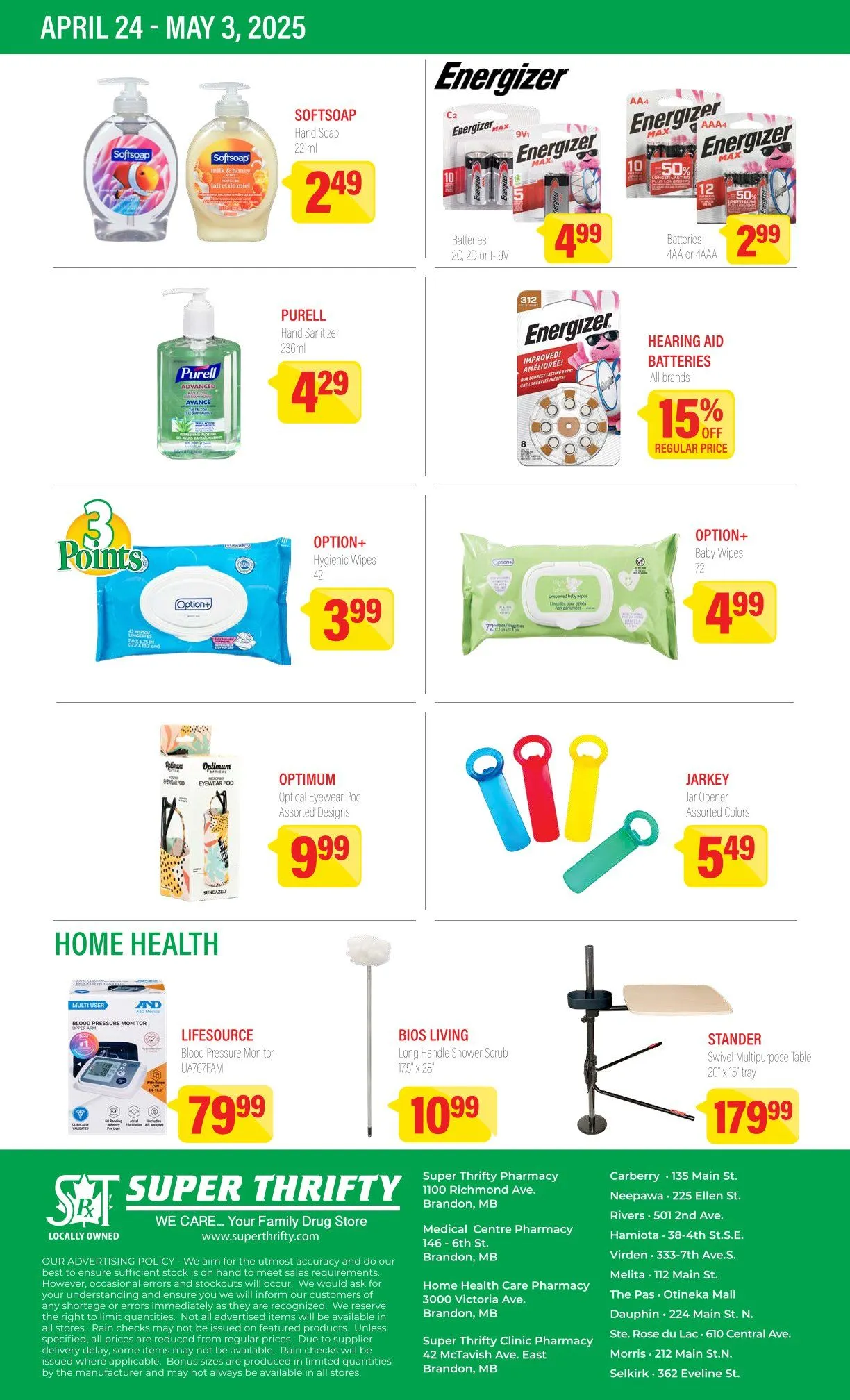 Super Thrifty Sales from April 24 to May 3 2025 - flyer page 5