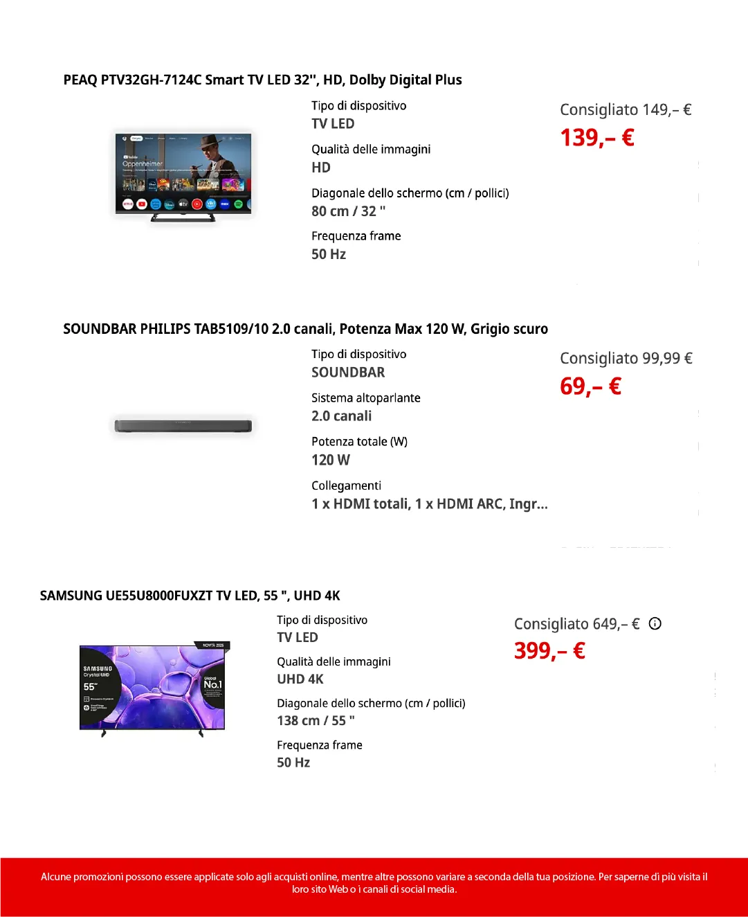  Mediaworld  Volantino  da 27 gennaio a 10 febbraio di 2026 - Pagina del volantino 4