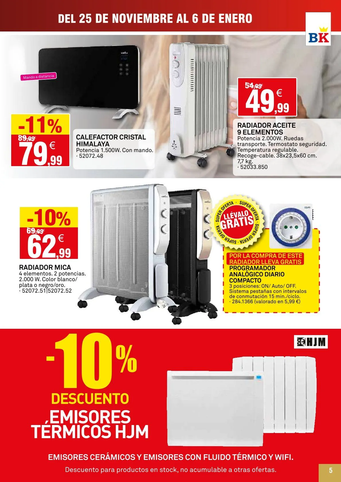 Catálogo de Bricoking Ofertas 25 de noviembre al 6 de enero 2026 - Página 5