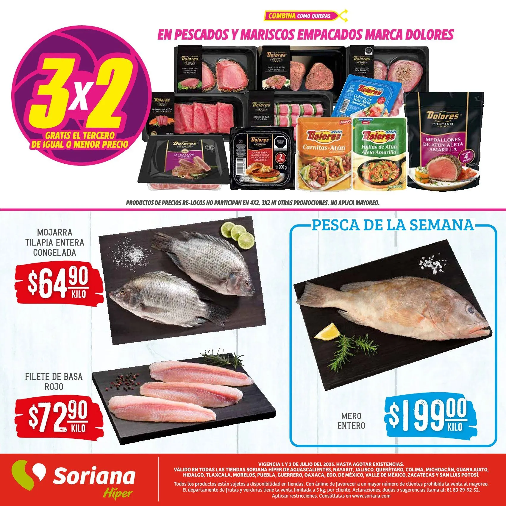 Catálogo de Folletos de Tiendas Soriana. 1 de julio al 2 de julio 2025 - Pagina 5