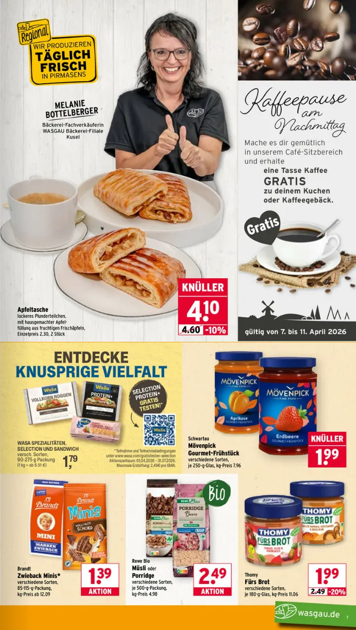 Wasgau - Wöchentliche Prospekte von 7. April bis 11. April 2026 - Prospekt seite 5