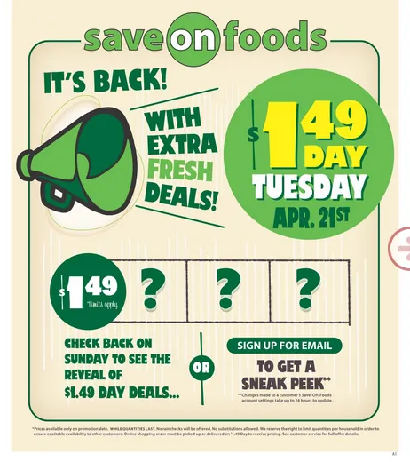  Save on foods Sales from April 16 to April 22 2026 - flyer page 5