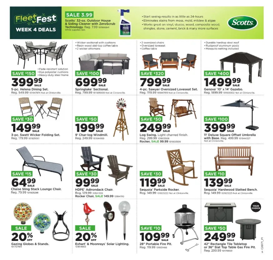 Weekly promotion Fleet Farm Sales spanning from April 20 to April 26 2026 - Page 5 for Catalogue 365
