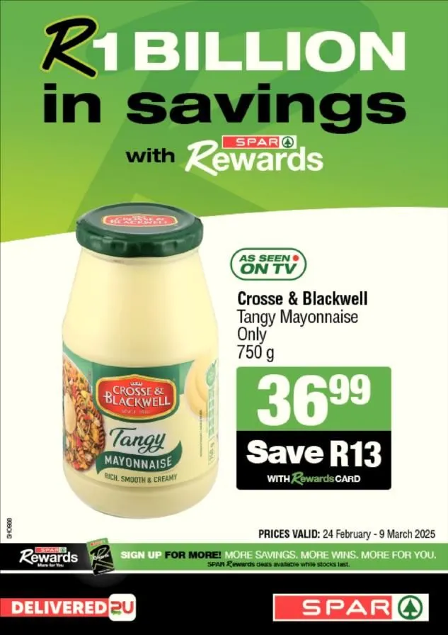 SPAR Sales from 24 February to 9 March 2025 - Catalogue Page 4