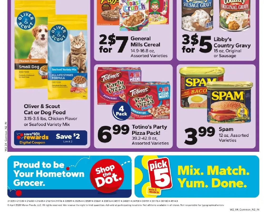 Weekly promotion US - Save a Lot spanning from April 8 to April 14 2026 - Page 4 for Catalogue 365