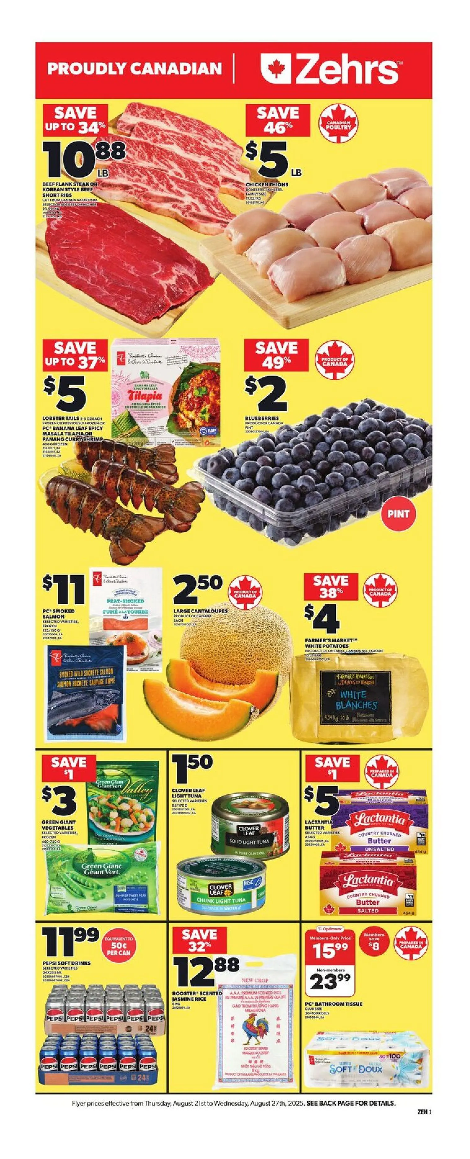 Zehrs Sales from August 21 to August 27 2025 - flyer page 5