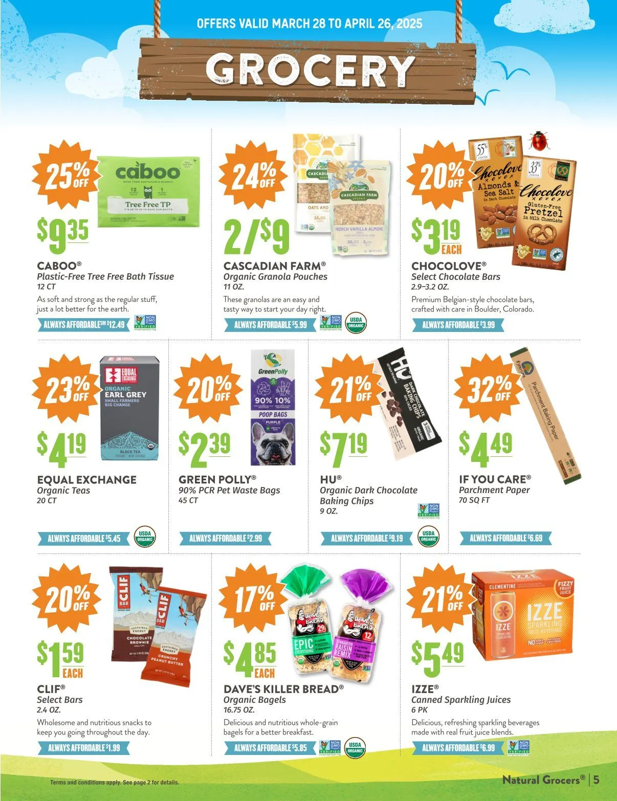 Weekly ad Natural Grocers Deals from April 4 to April 30 2025 - Page 14