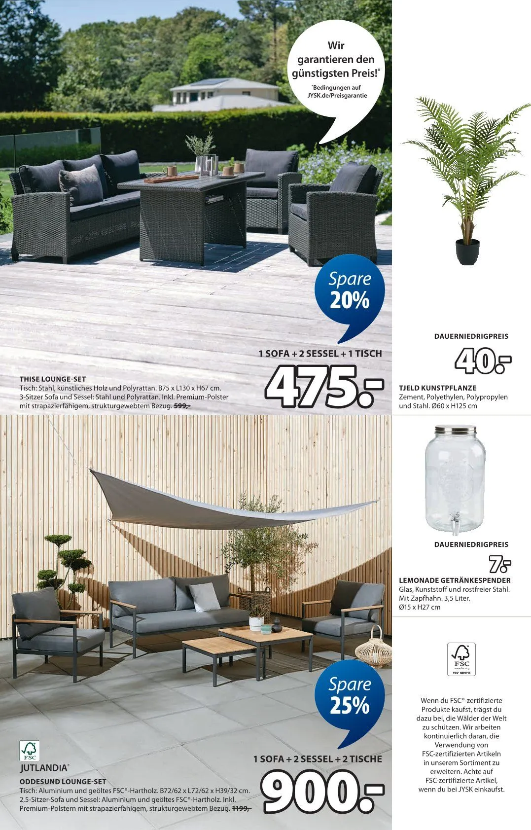 JYSK Prospekt von 6. Mai bis 7. Juni 2025 - Prospekt seite 5