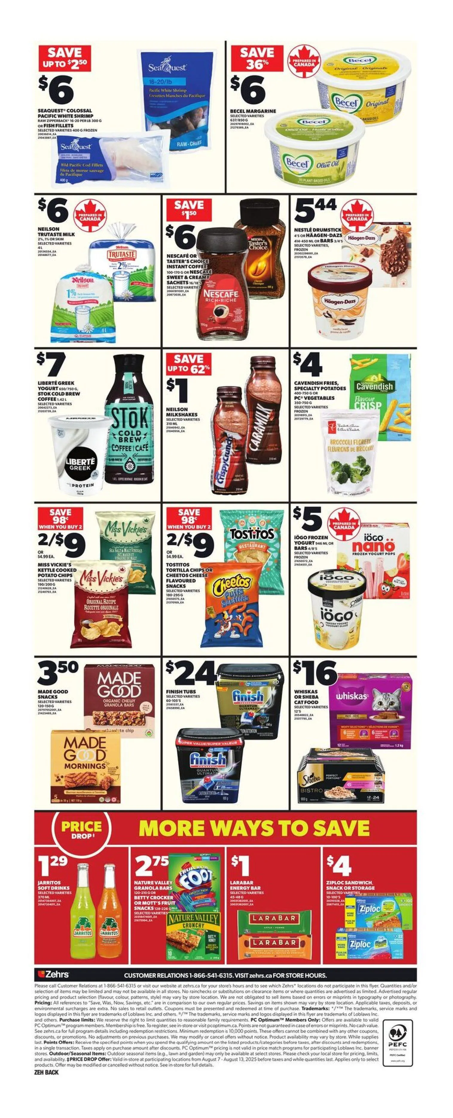 Zehrs Sales from August 7 to August 13 2025 - flyer page 5