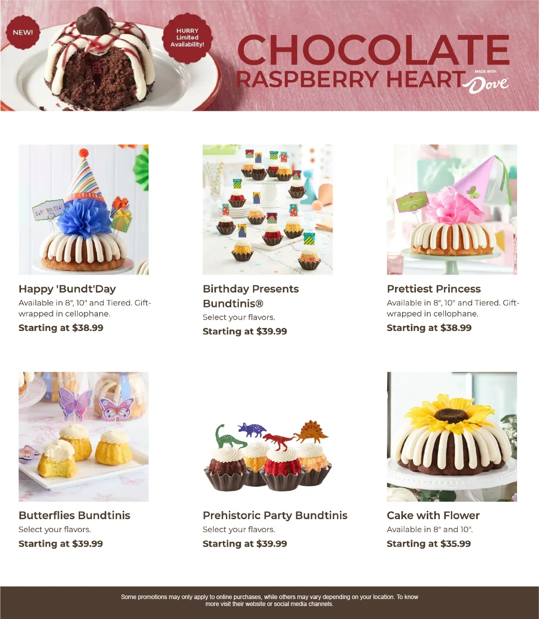 Weekly ad  Nothing Bundt Cakes Sales from February 11 to February 25 2026 - Page 4