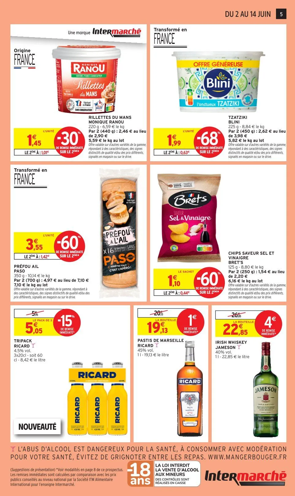 Catalogues Intermarché du 2 juin au 14 juin 2026 - Catalogue page 5