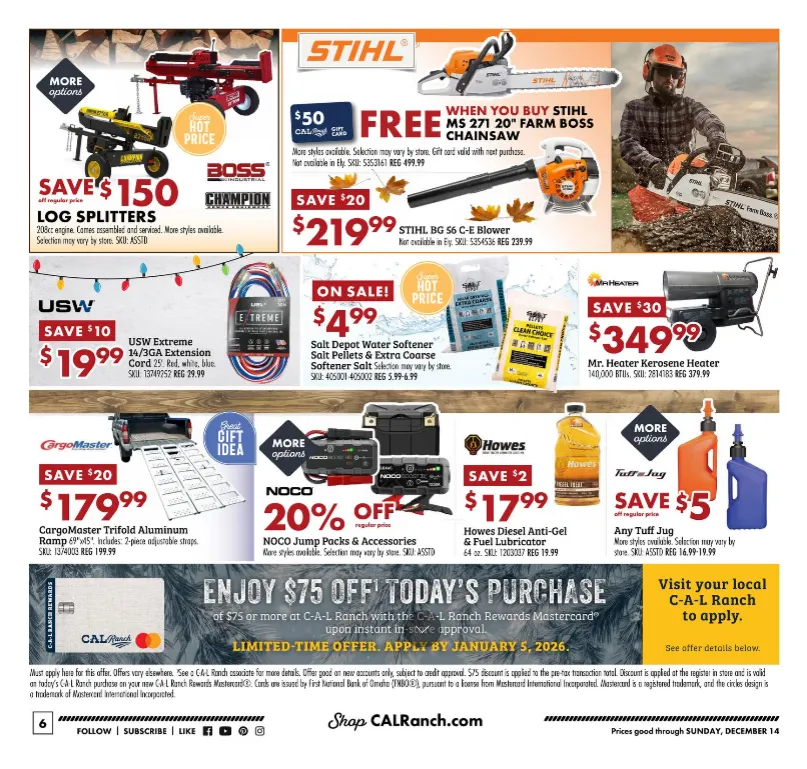 Weekly ad C-A-L Ranch Stores Sales from December 3 to December 14 2025 - Page 5