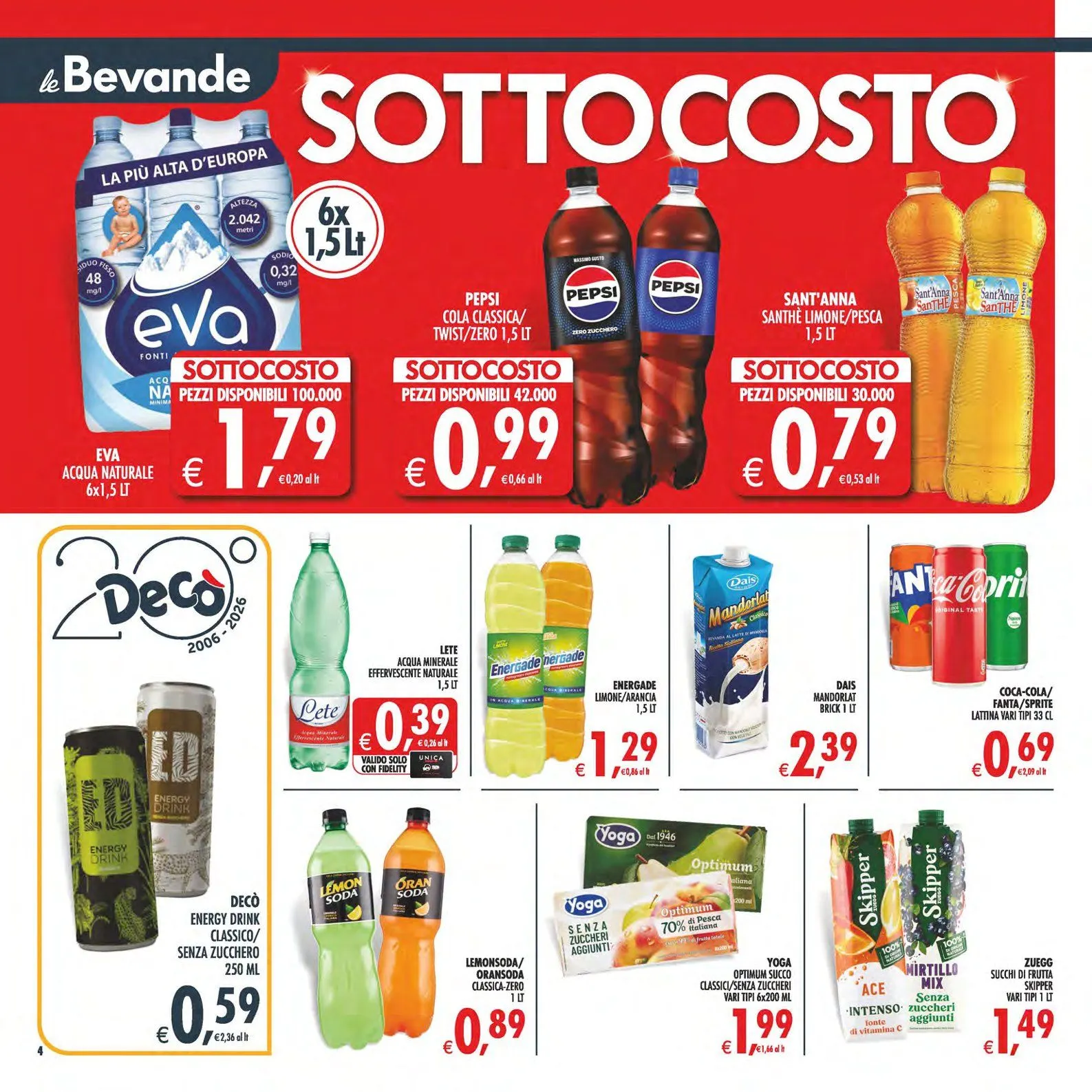 Volantini Deco Supermercati da 19 giugno a 29 giugno di 2026 - Pagina del volantino 5