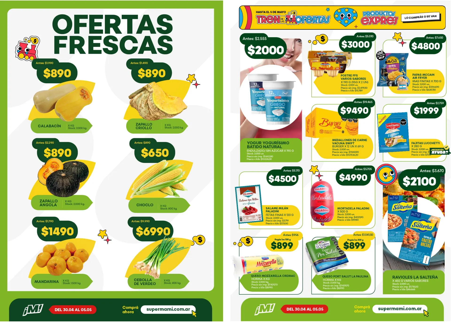 Ofertas de  Ofertas Super Mami  30 de abril al 5 de mayo 2026 - Página 5 del catálogo