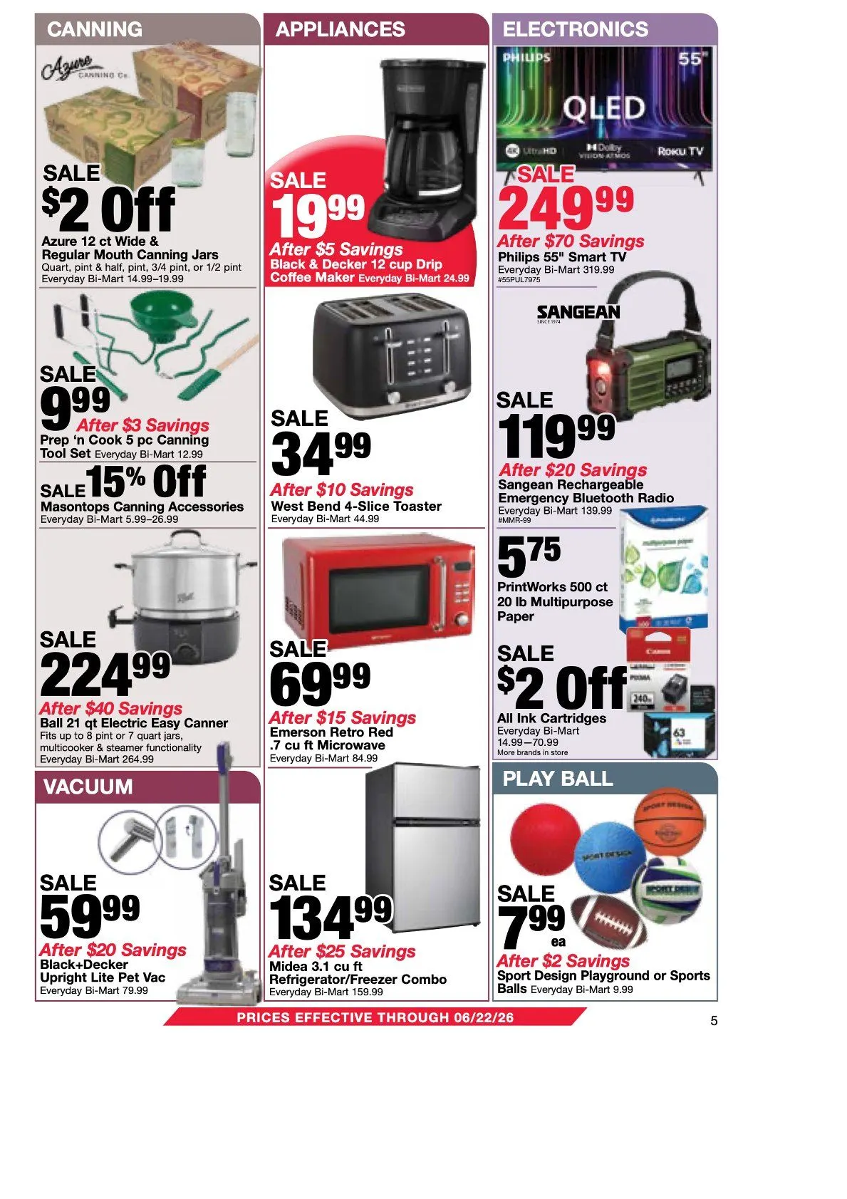 Weekly ad Bi-Mart Sales from June 2 to June 22 2026 - Page 5