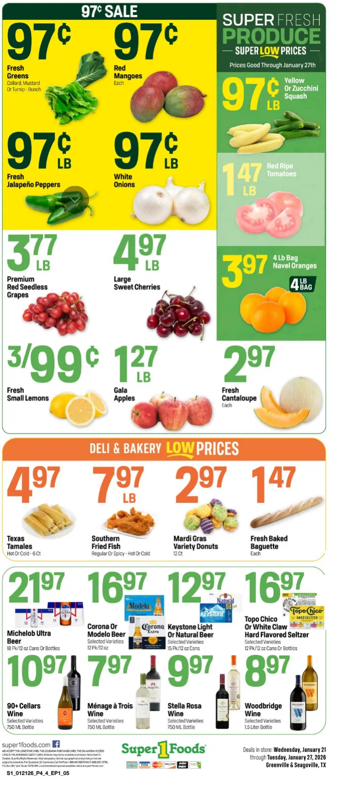 Weekly ad Super 1 Foods Sales from January 21 to January 27 2026 - Page 5