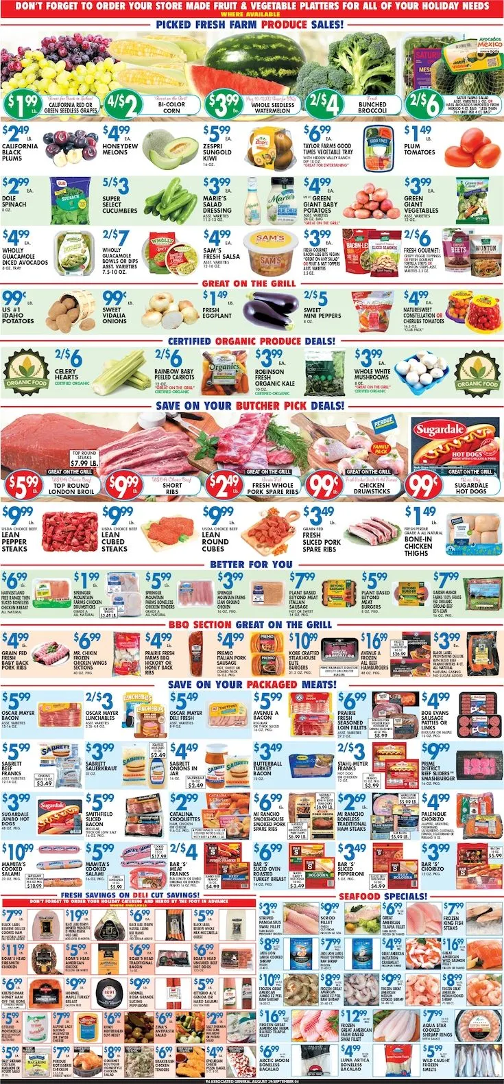 Weekly ad Associated Supermarkets Sales from August 29 to September 8 2025 - Page 4