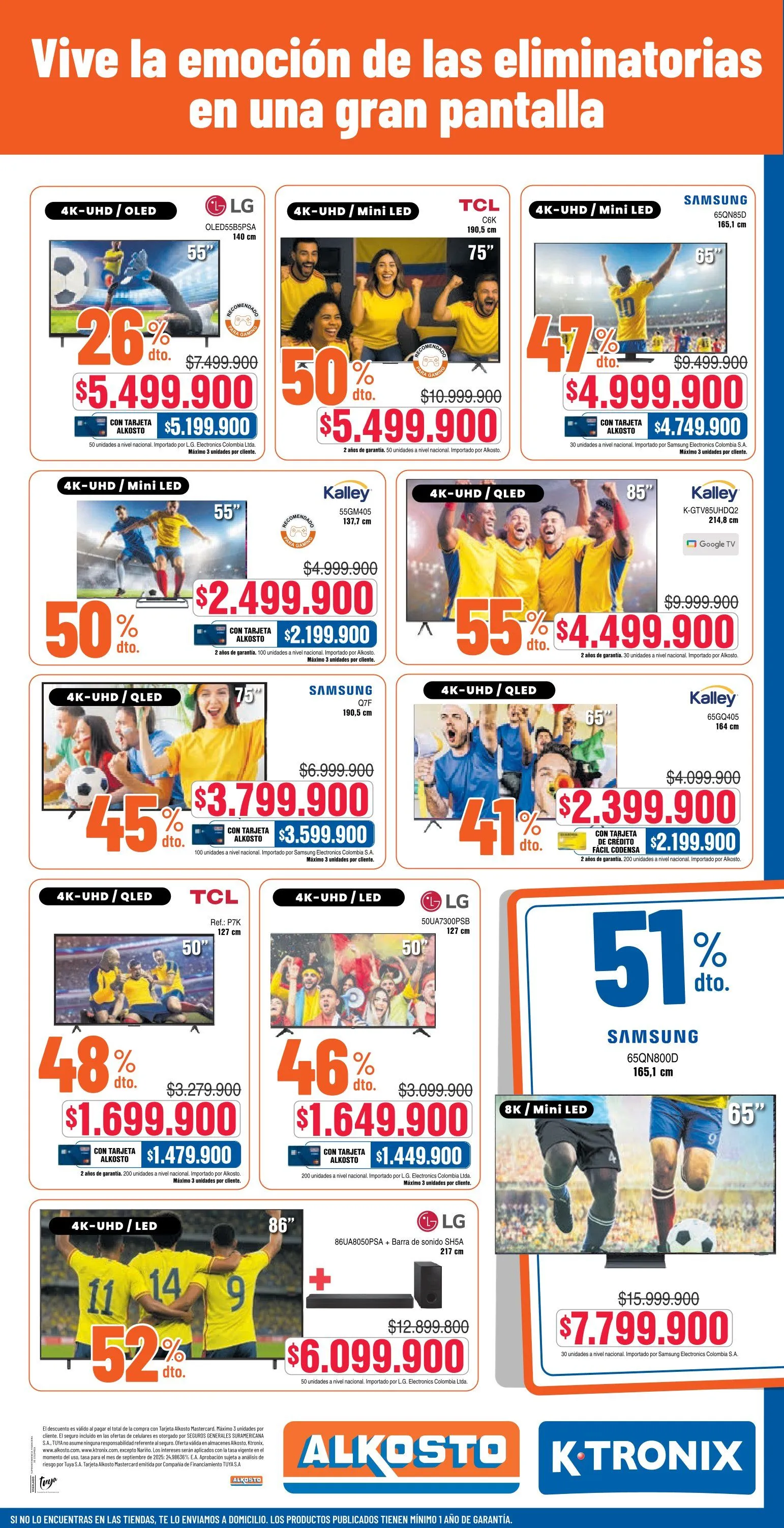 Catalogo de Conoce las últimas ofertas de Alkosto 6 de septiembre al 17 de septiembre 2025 - Pag 5