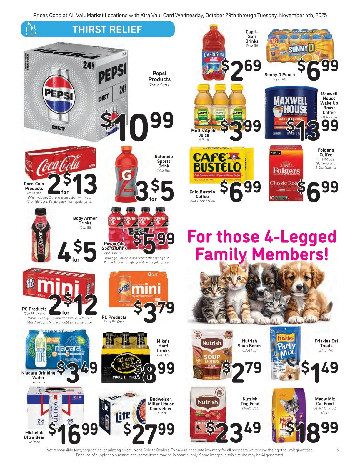 Weekly ad ValuMarket weekly ads from October 29 to November 4 2025 - Page 5