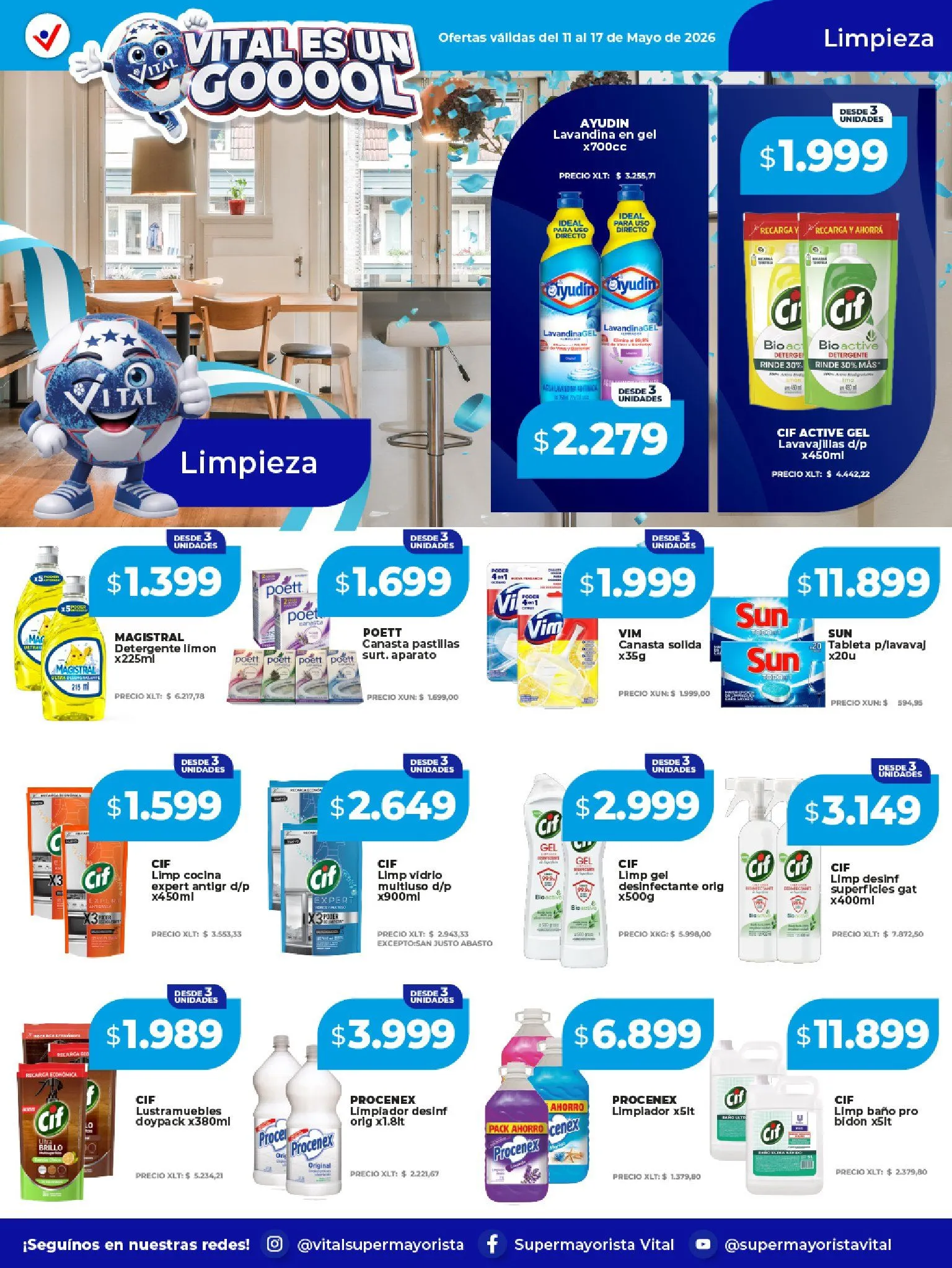 Ofertas de  Vital Ofertas 11 de mayo al 17 de mayo 2026 - Página 5 del catálogo