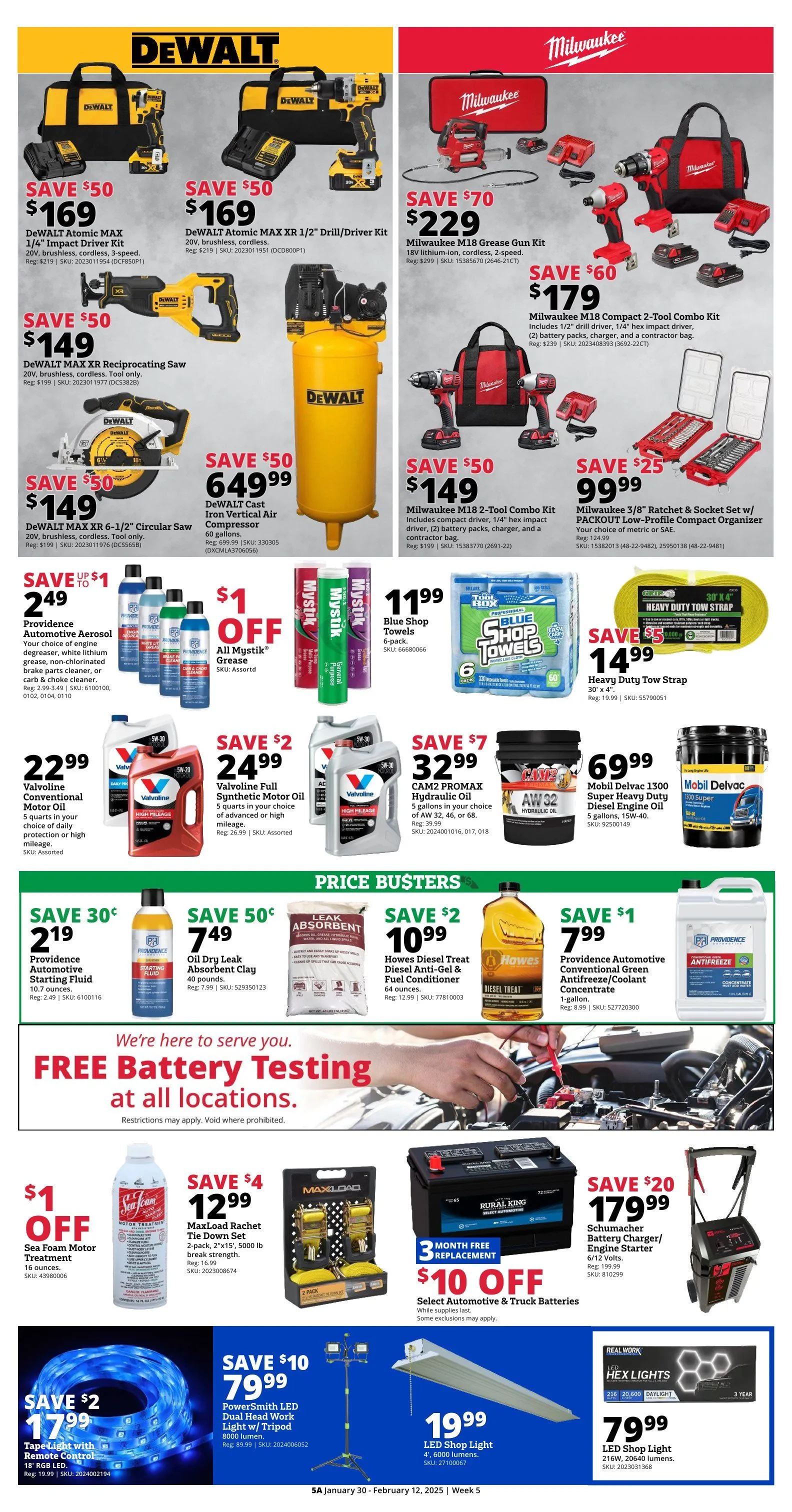 Weekly ad Rural King sales from January 30 to February 12 2025 - Page 5