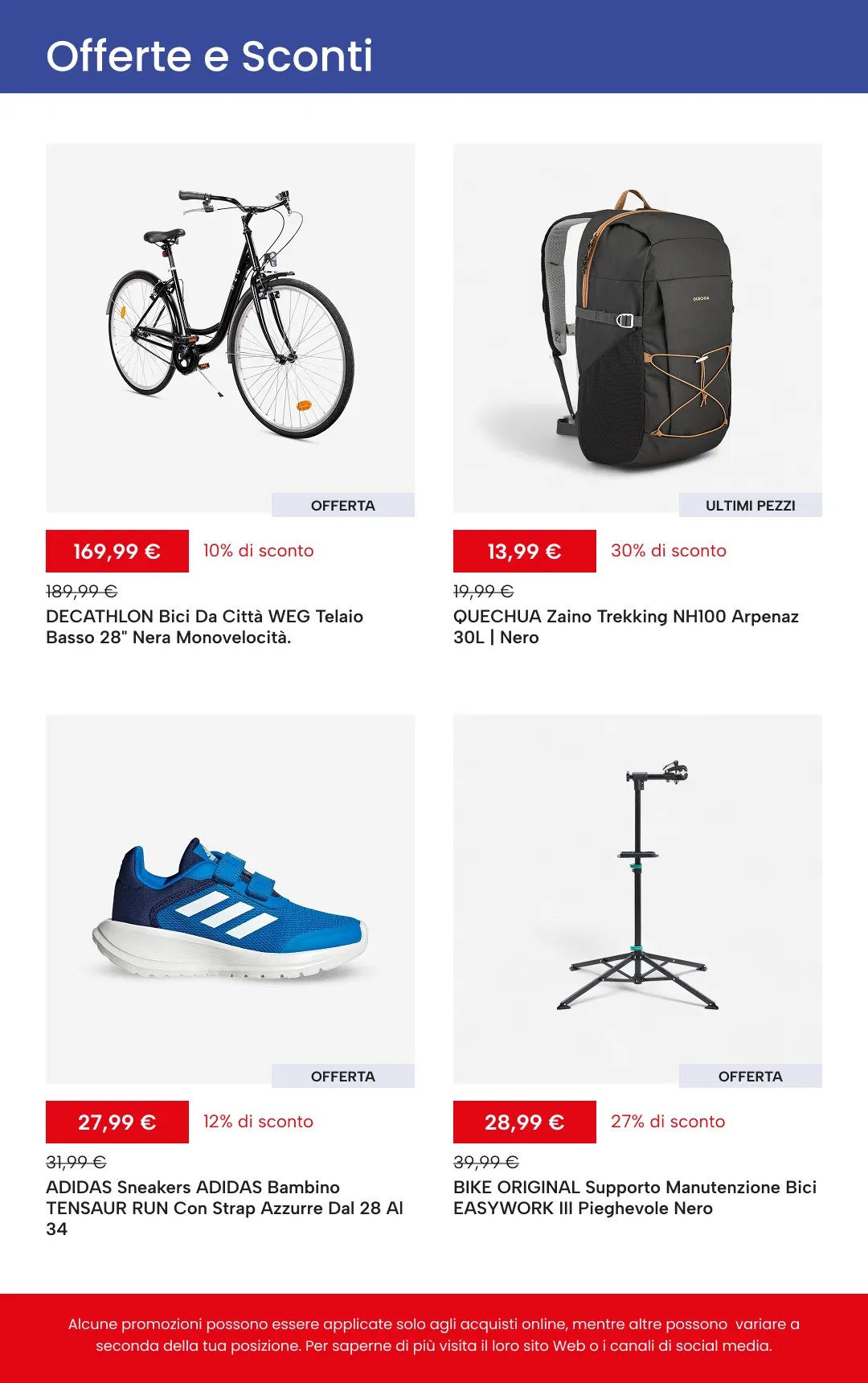 Decathlon Volantino da 28 aprile a 18 maggio di 2026 - Pagina del volantino 5