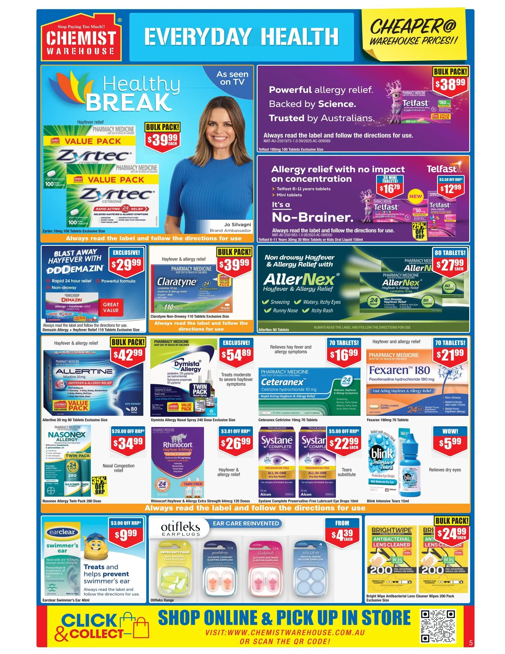  Chemist Warehouse Catalogues  - Catalogue valid from 1 January to 14 January 2026 - page 5